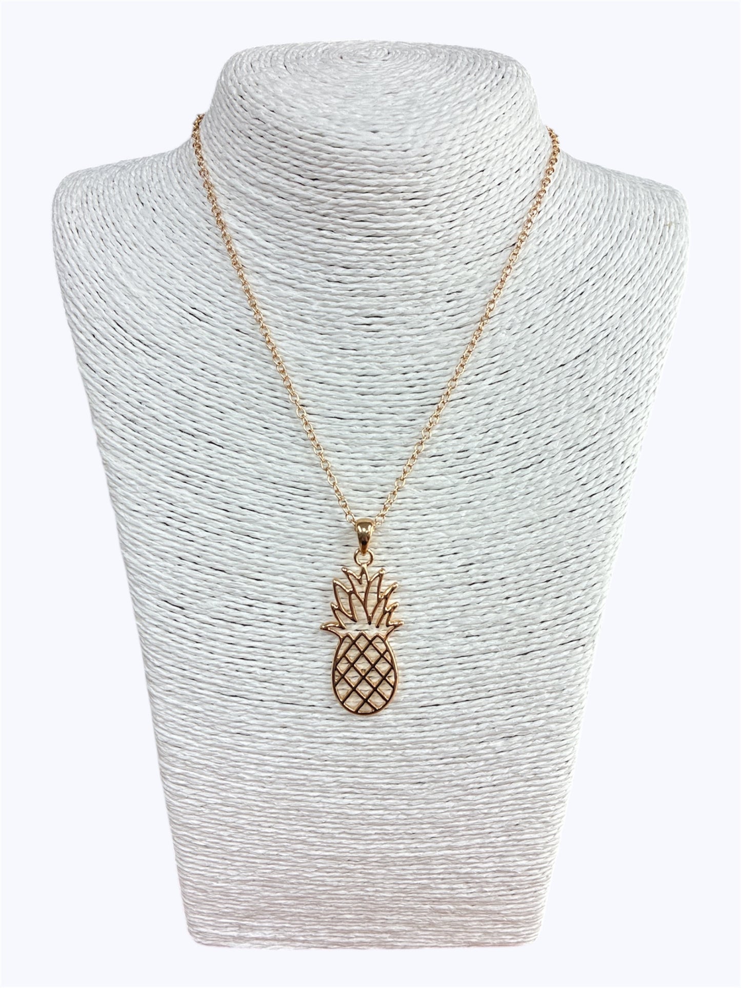 N0364| Fruit Pineapple Design Pendant Necklace |AN2907