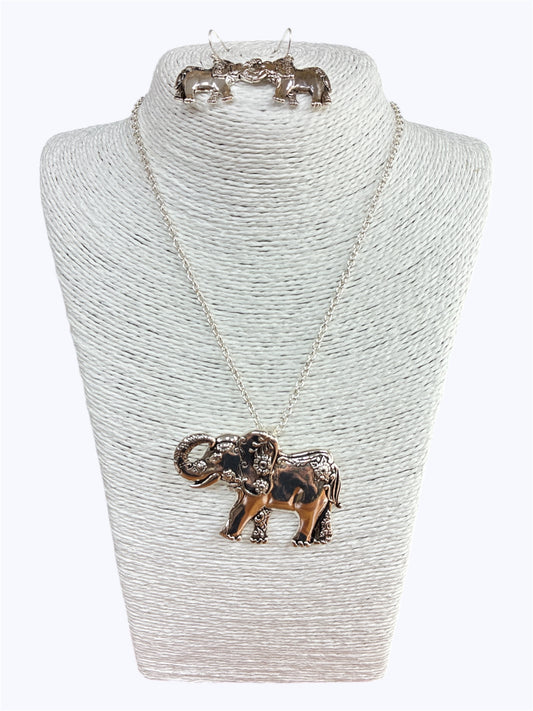 N0378|  Elephant Shape Pendant Necklace |AS6868