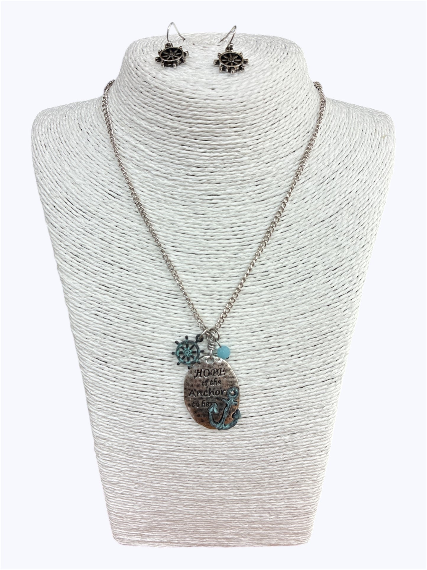 Anchor Antique Necklace Set