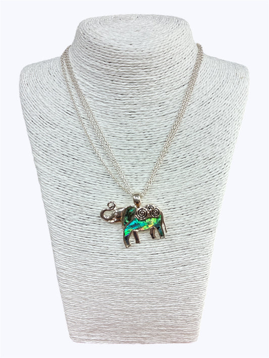 N0454| Abalone Pendant Multi String Necklace |AN2590