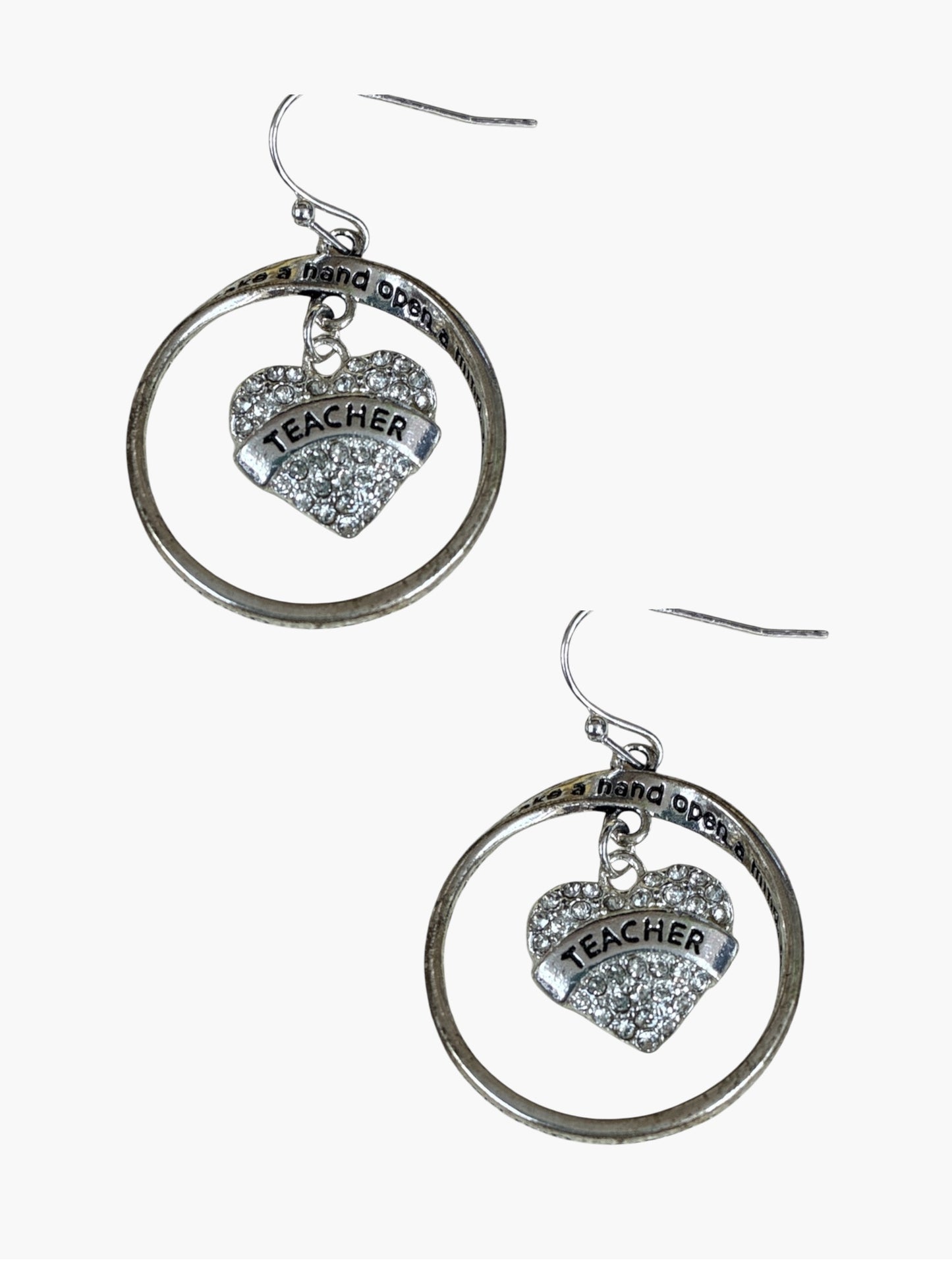 E1986 | Inspirational Teacher Earrings | AE6576