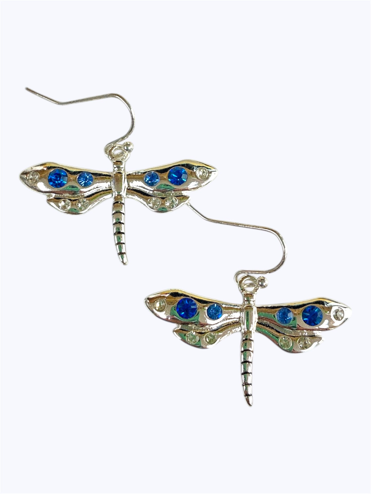 E1909 | Gemmed Dragonfly Earrings | AE3788