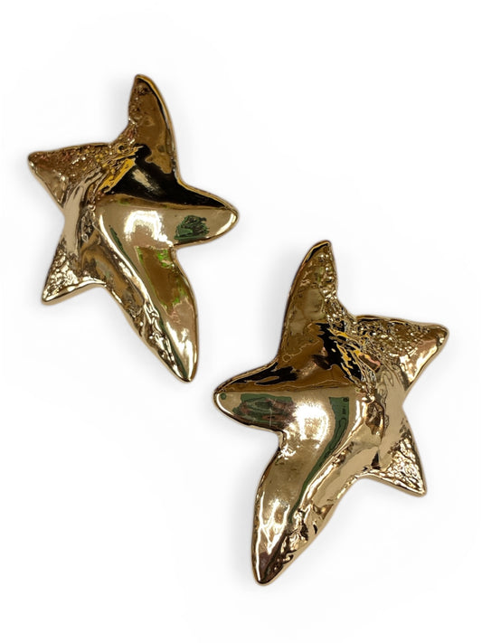 E0280 | Lightweight  Starfish Large Stud Earrings | 25E6839