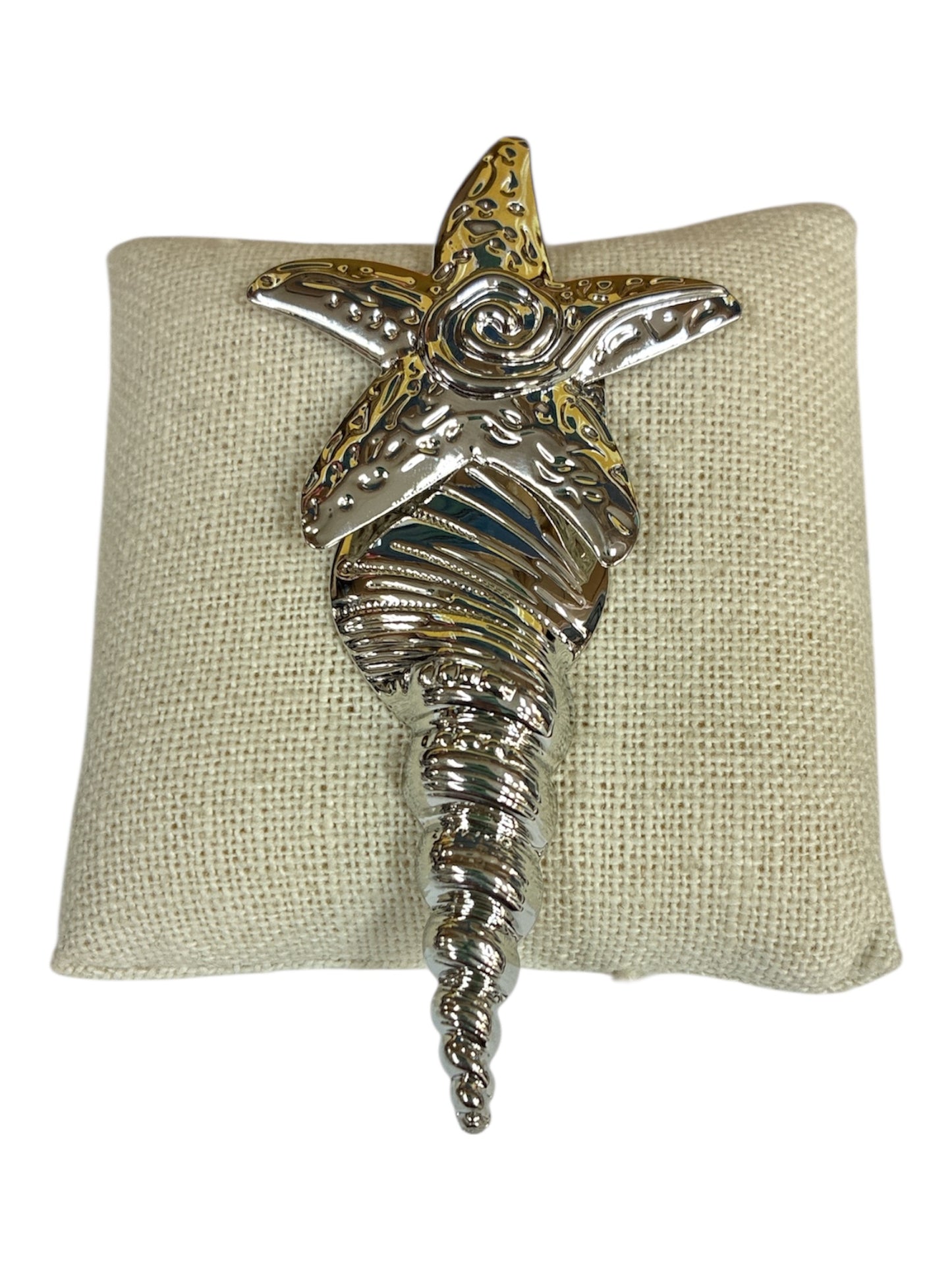 E0907| Large Starfish Shell Lightweight post Earrings|25E6043