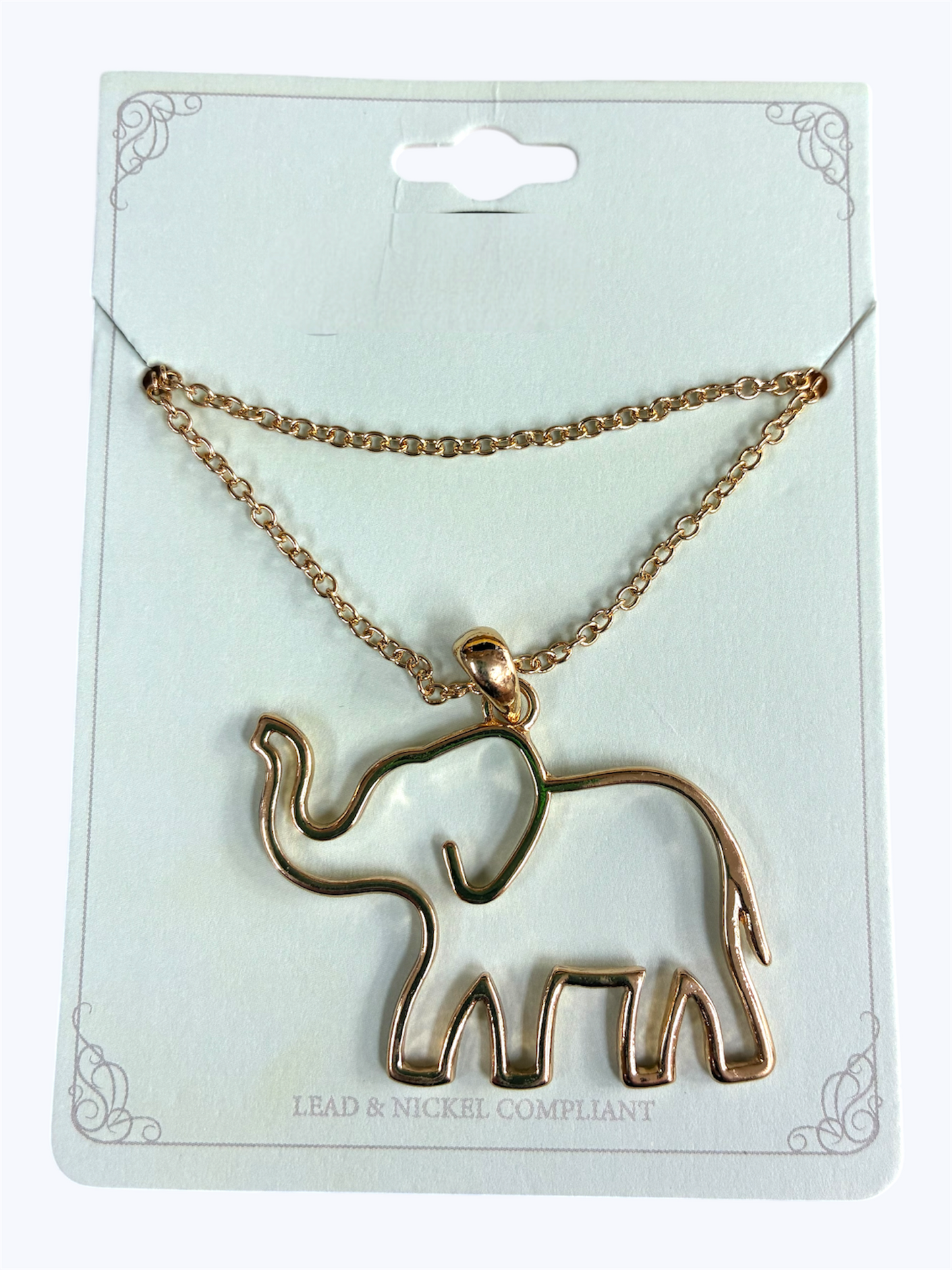 Elephant Charm Necklace