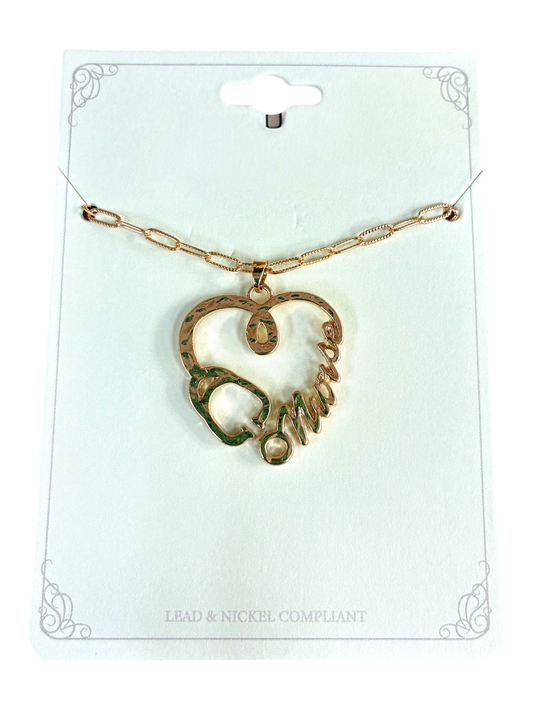 Nurse Apple Charm Necklace