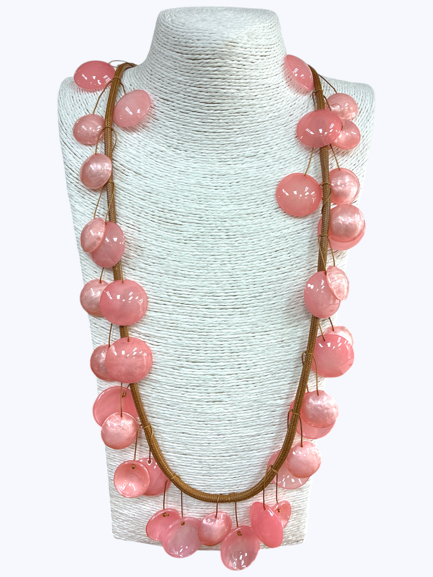 N5109 | Acrylic Beaded Long Necklace |APD9995