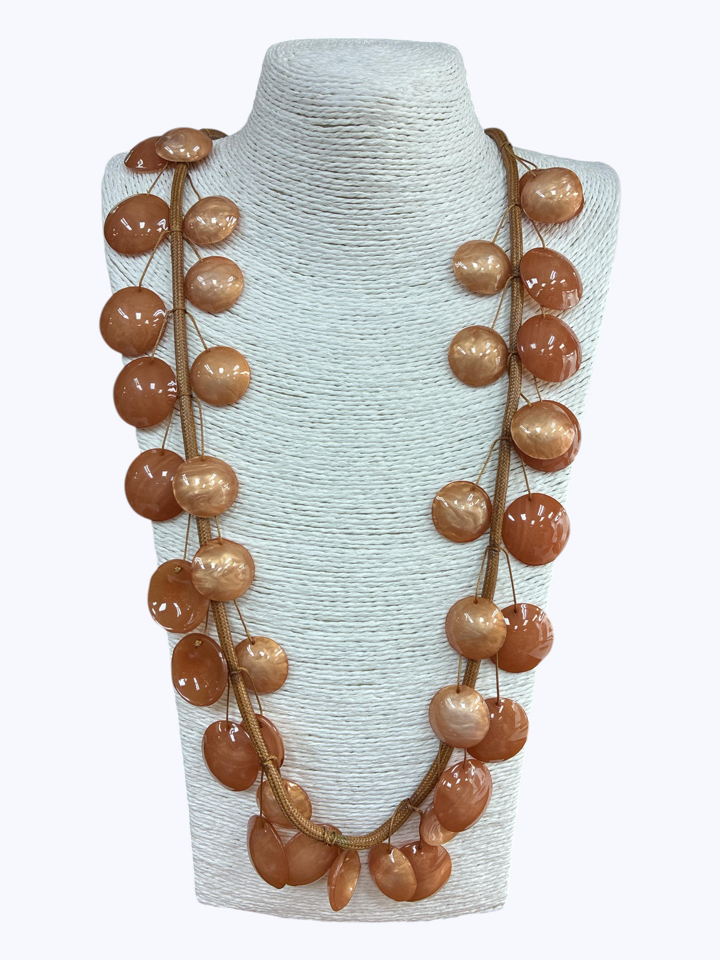 N5109 | Acrylic Beaded Long Necklace |APD9995