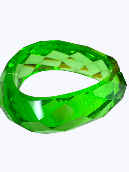 B0436 | Chunky Crystal Cut Bracelet | KB2309