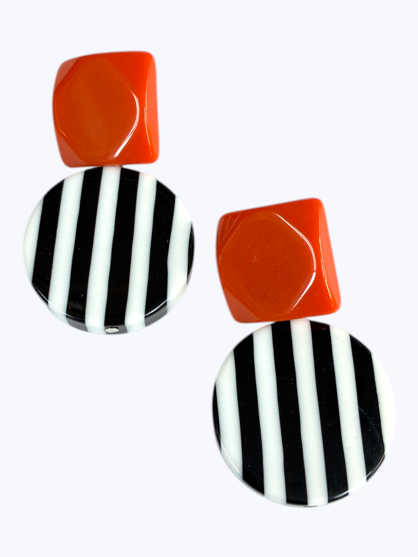 E2305 | Acrylic Stripe Post  Earrings | ER42601