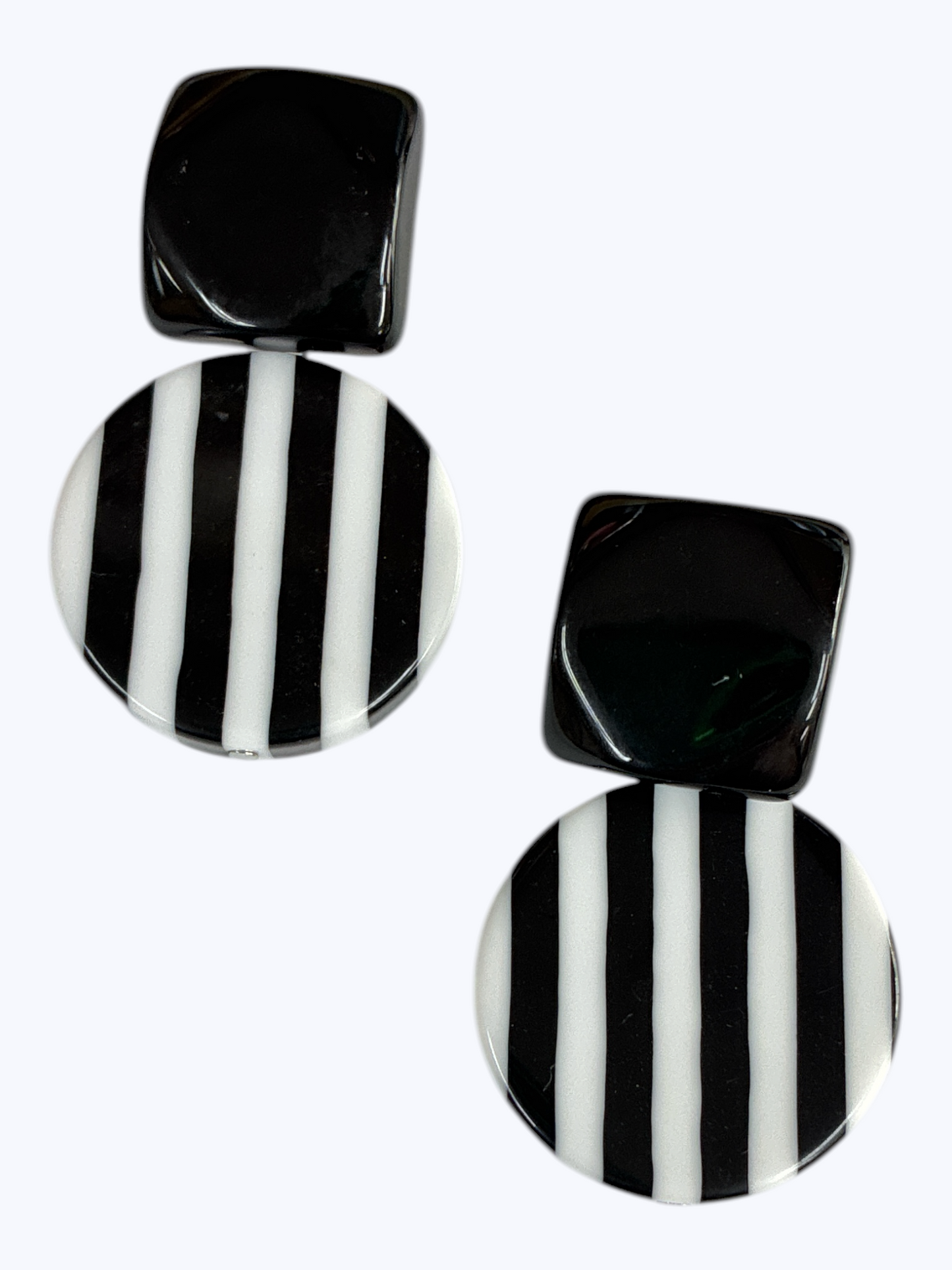 E2305 | Acrylic Stripe Post  Earrings | ER42601
