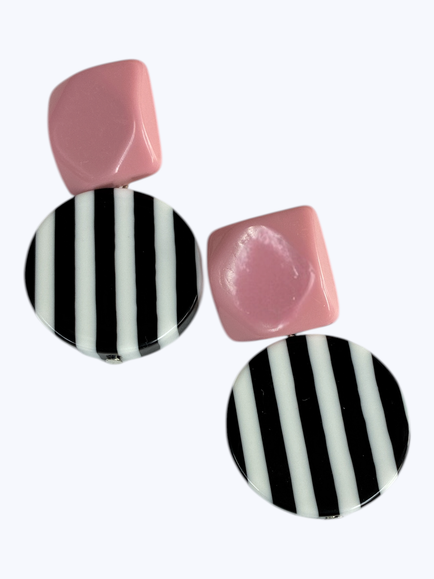 E2305 | Acrylic Stripe Post  Earrings | ER42601