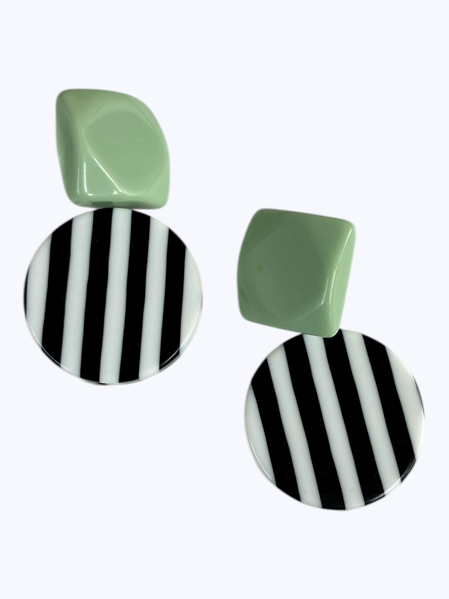 E2305 | Acrylic Stripe Post  Earrings | ER42601