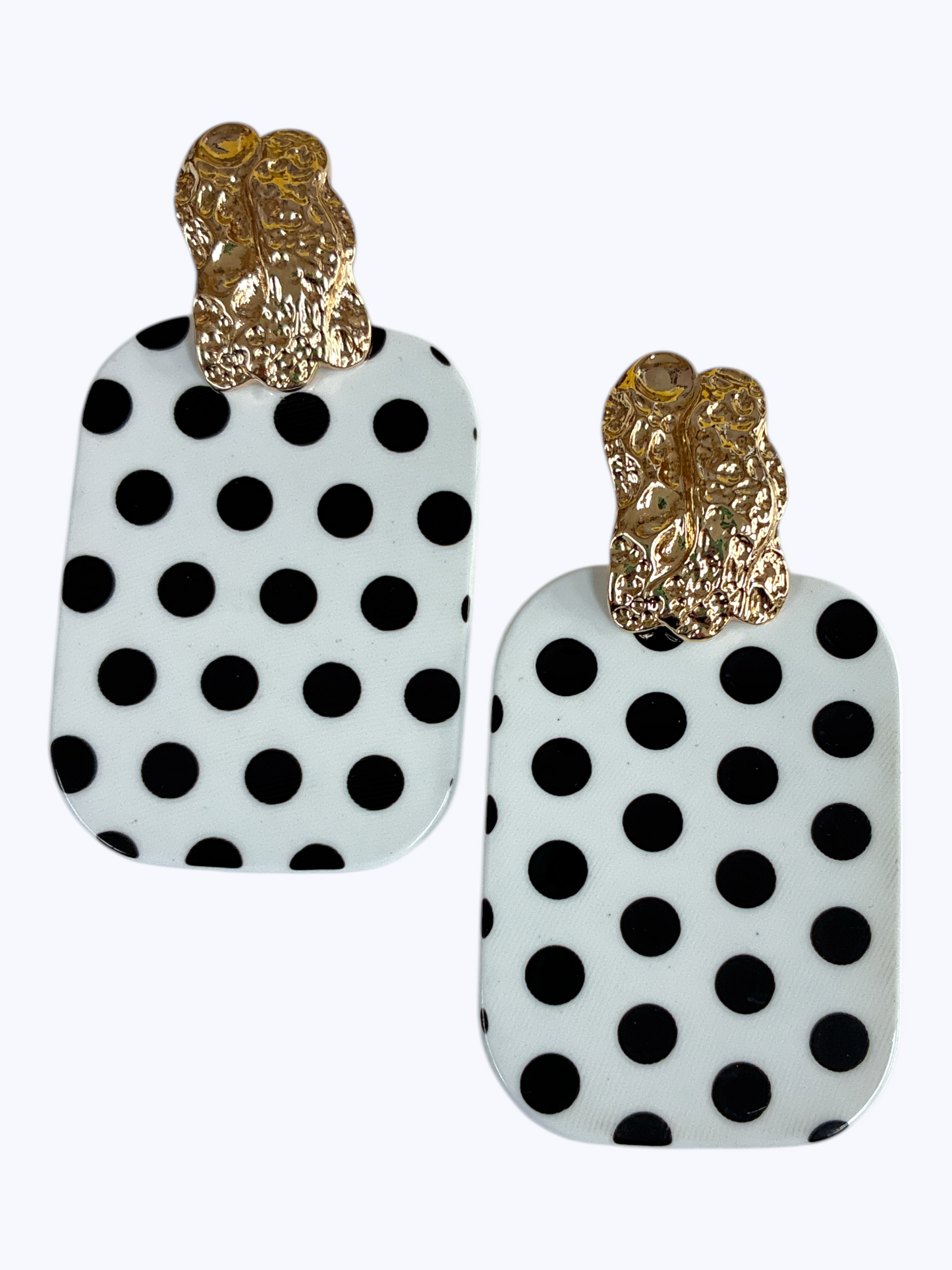 E2311 | Large Polka Dot Earrings | 25E7007