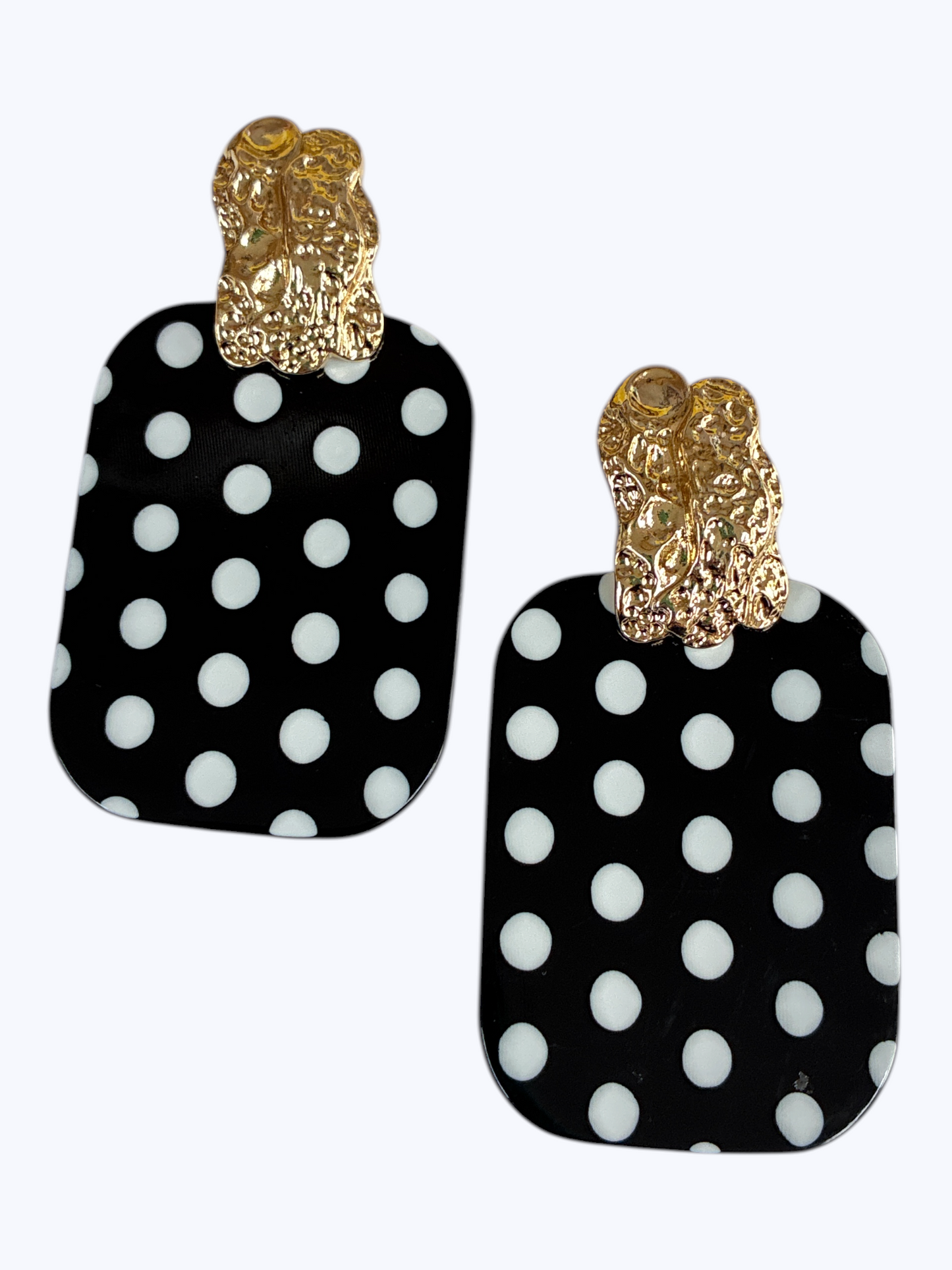 E2311 | Large Polka Dot Earrings | 25E7007