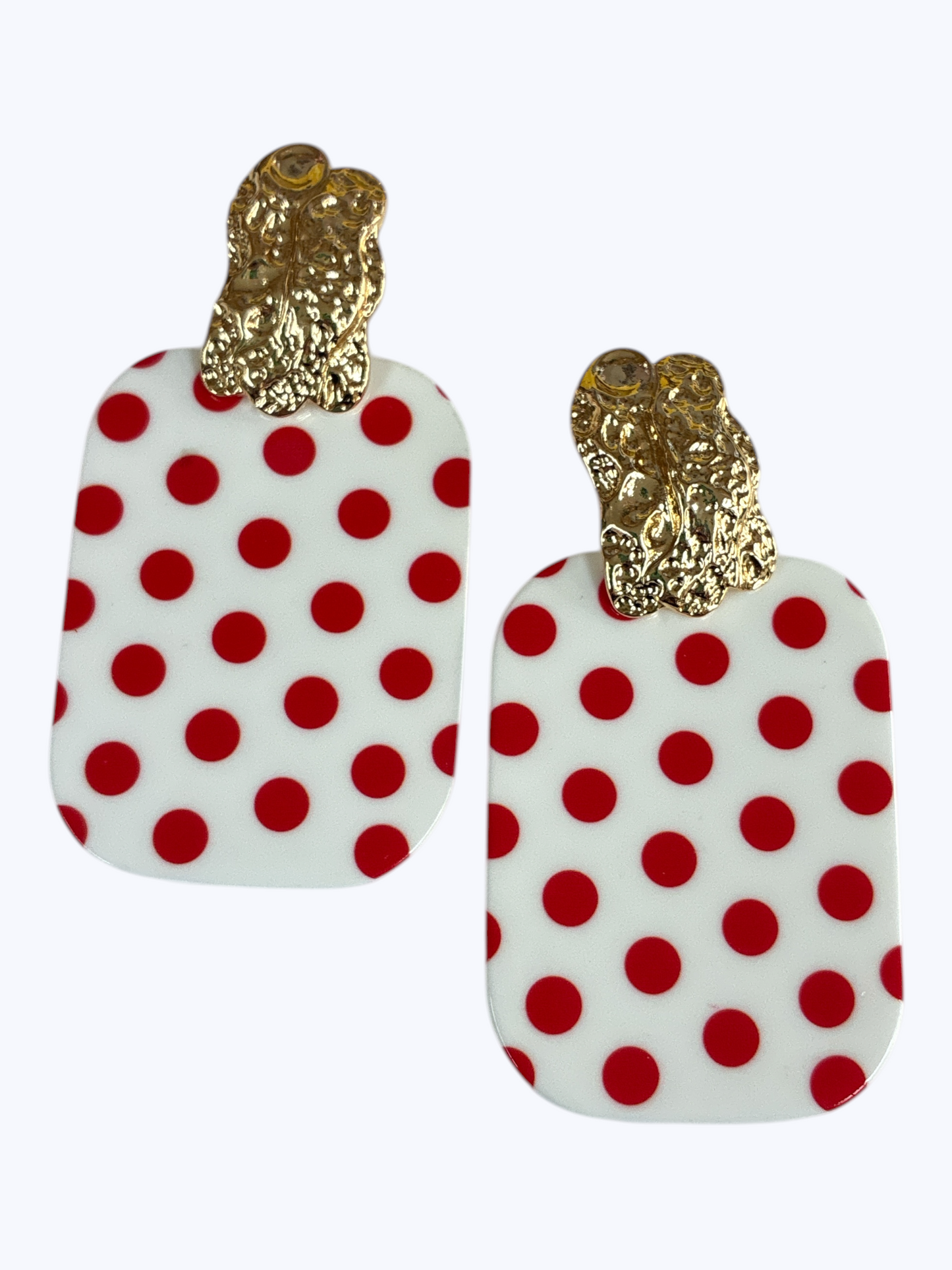 E2311 | Large Polka Dot Earrings | 25E7007