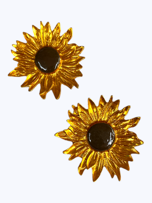 E2303 | Sunflower Statement Earrings | KE2780