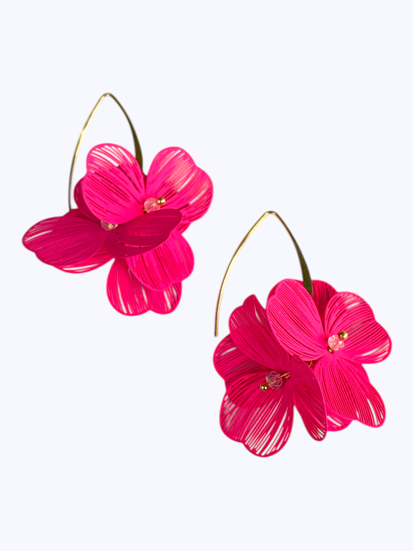 E2302 | Chic Floral Statement Earrings | KE2747