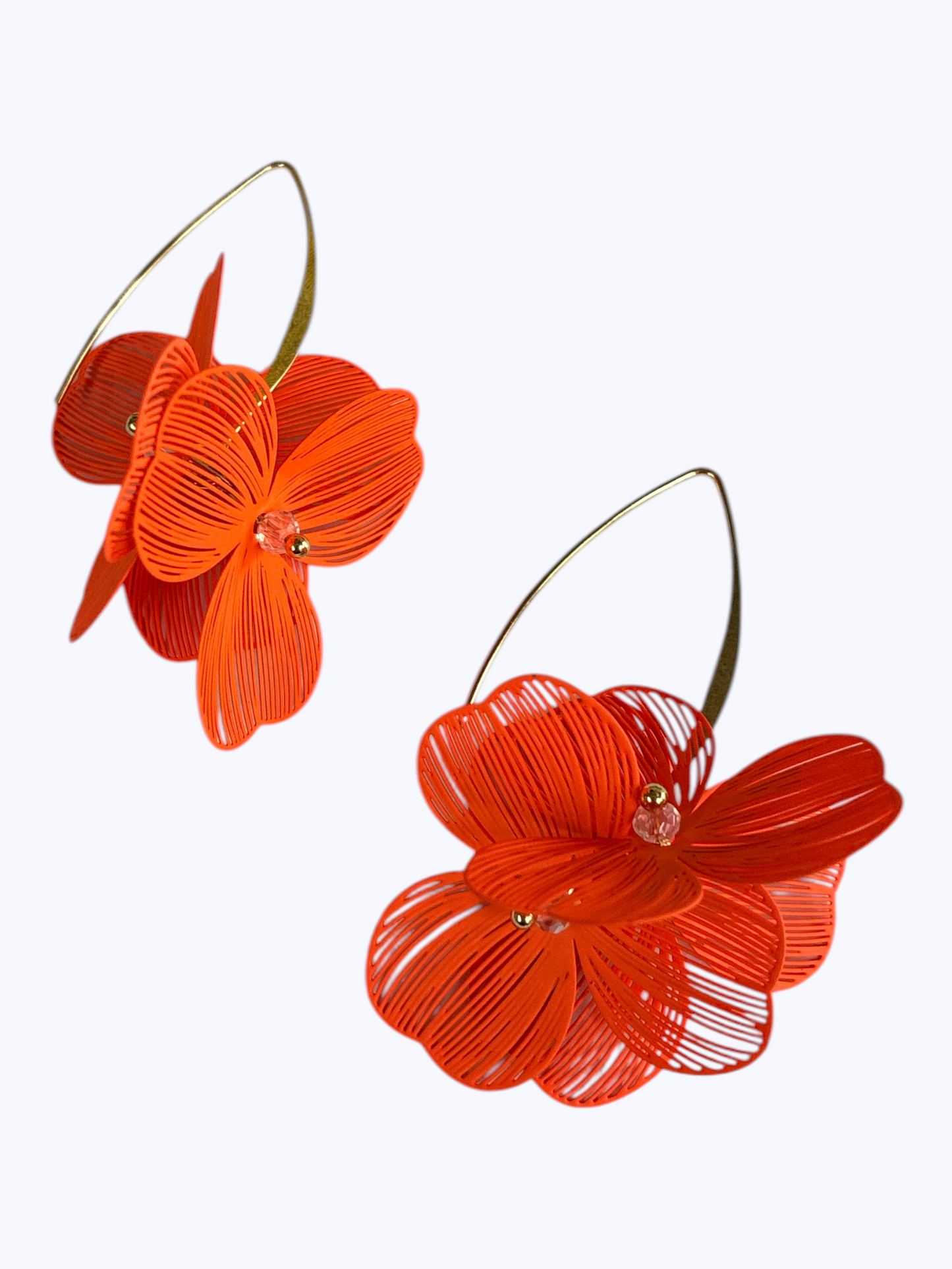 E2302 | Chic Floral Statement Earrings | KE2747