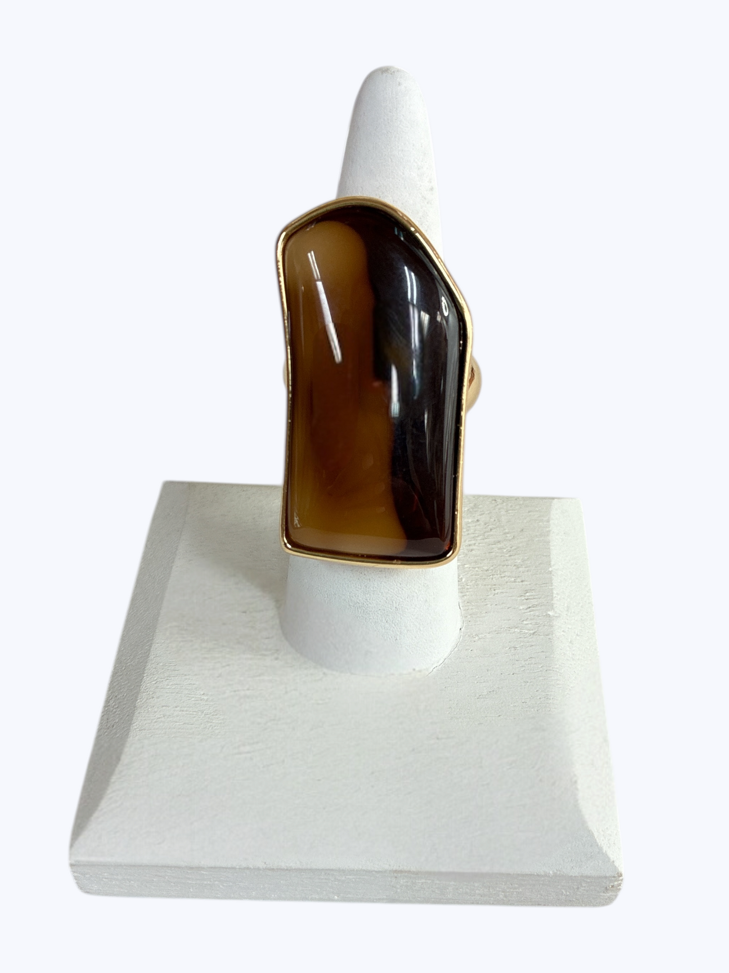 R0082 | Chic Elongated Statement Ring | 25R1060