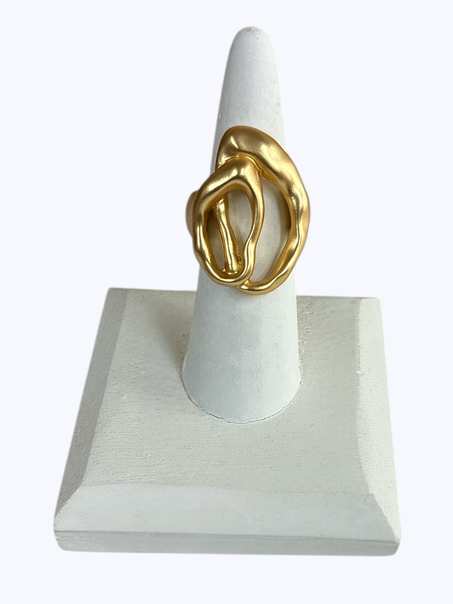 R0093 | Matte Twisted Stretch Ring | RG26110