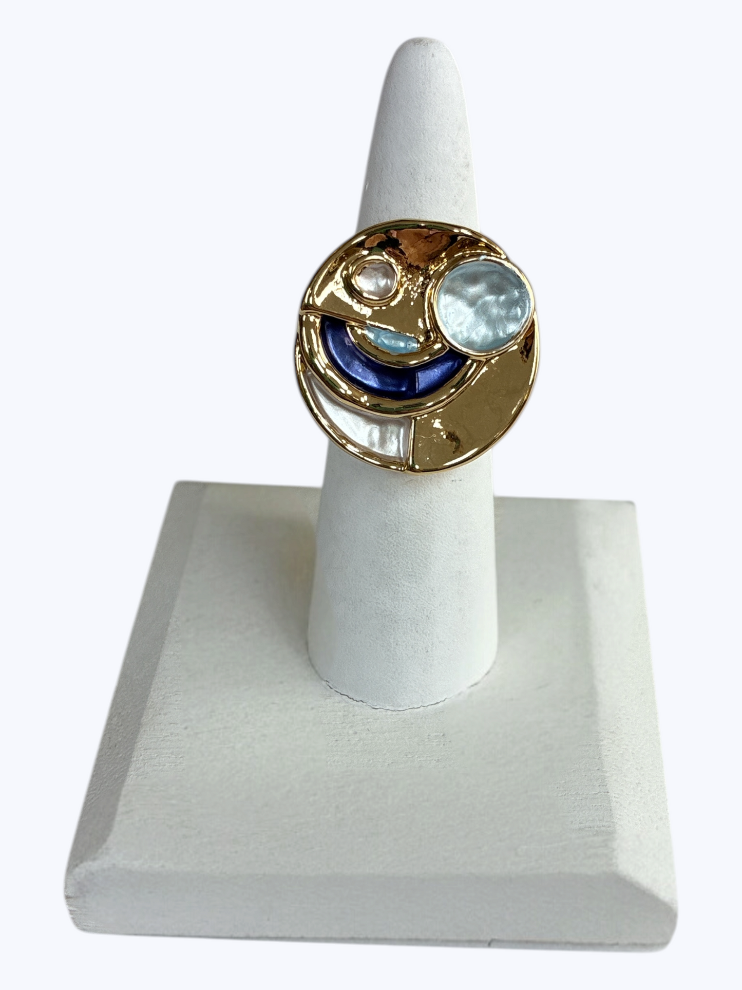 R0094 | Shiny and Color Stretch Ring Matte | RG26111