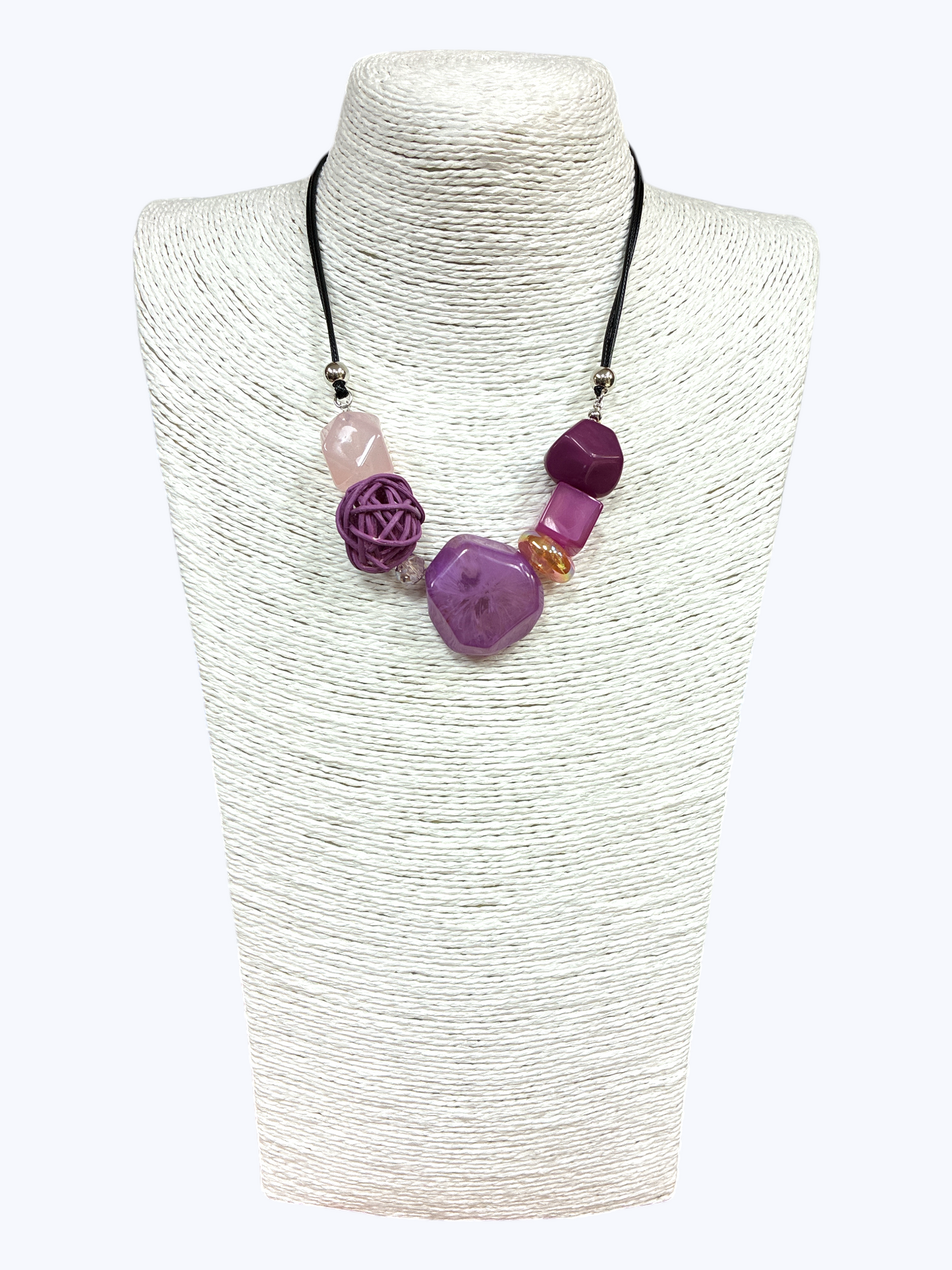 N5145 | Adjustable Acrylic Necklace | NK26118