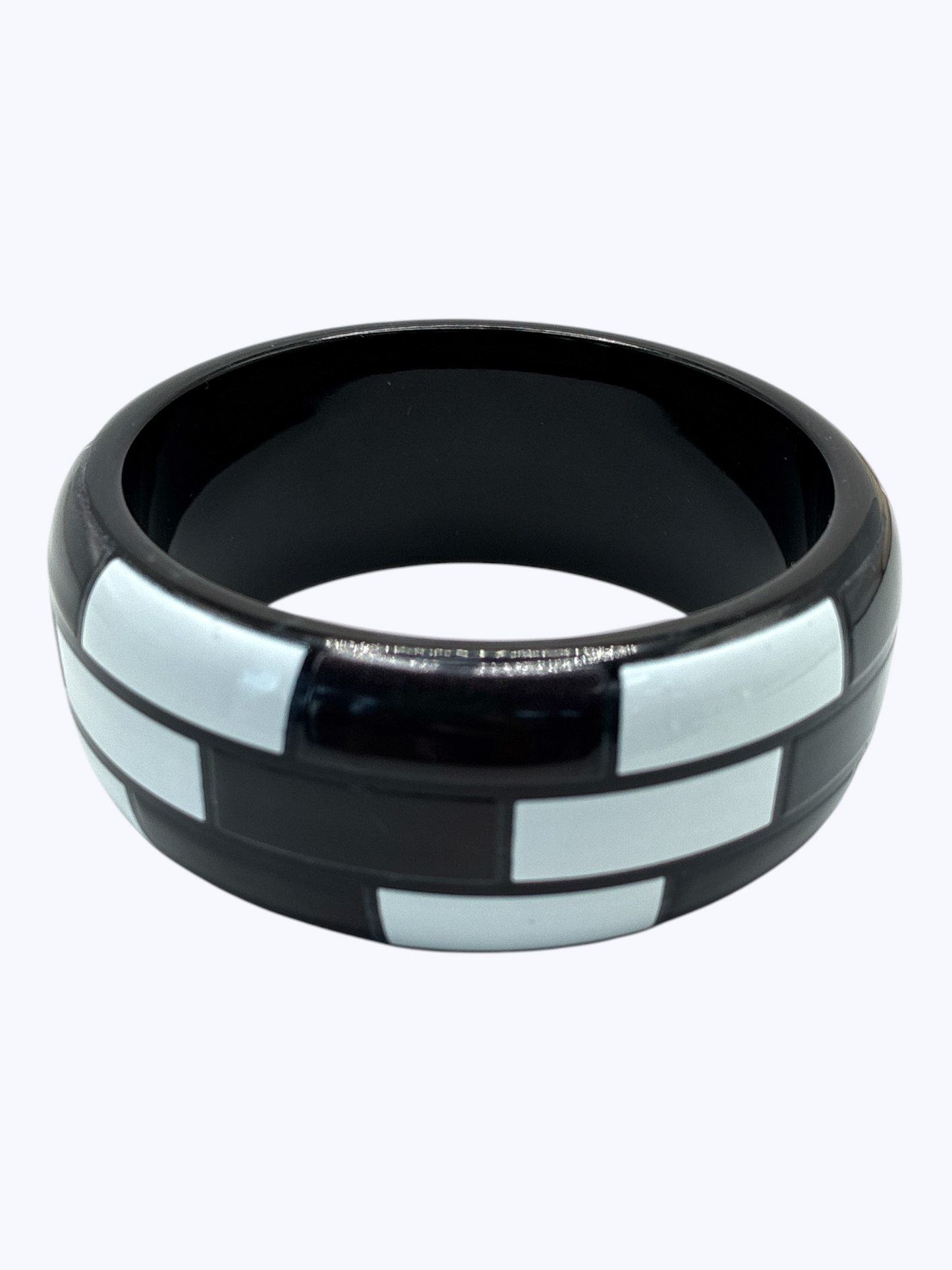 B0480 | Modern Block Design Bangle Bracelet | BR26138