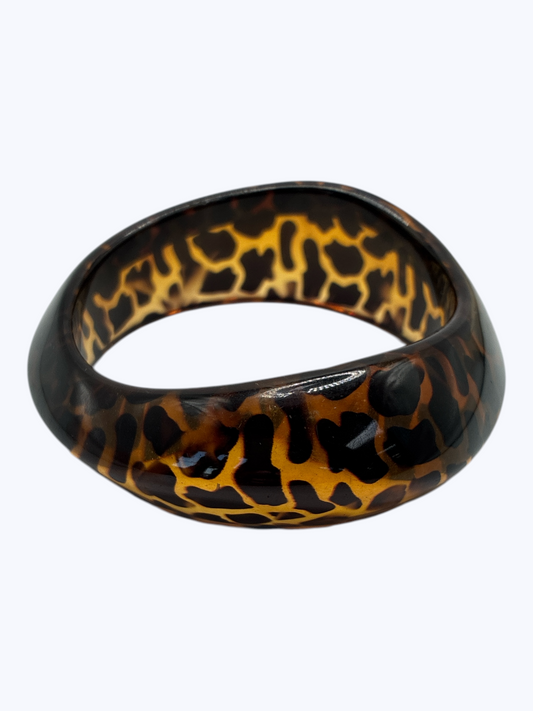 B0469 | Leopard Acrylic Bangle Bracelet | BR26127