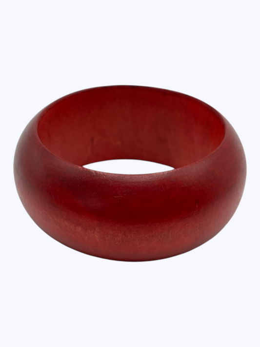 B0473 | Wide Wooden Bangle Bracelet | BR26131