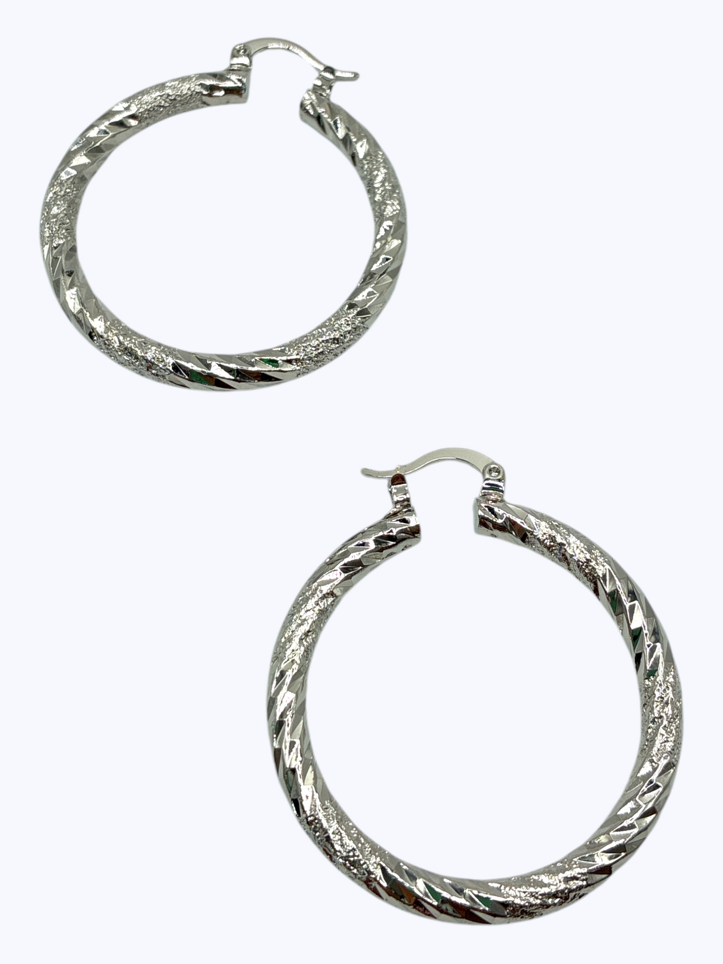 E2359 | Textured Hoop Earrings | KE2808-40