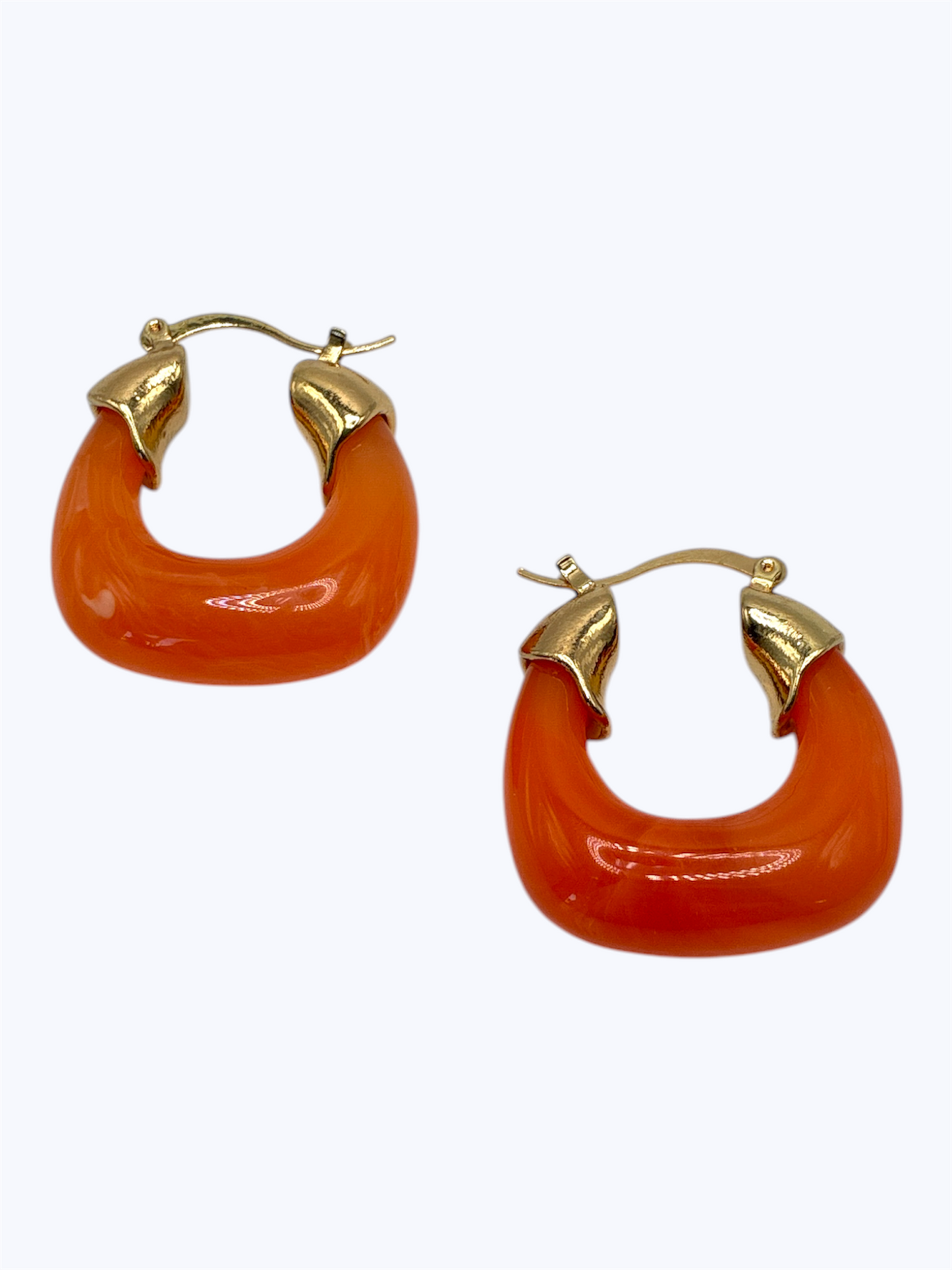 E2364 | Acrylic Hoop Earrings | ER2666