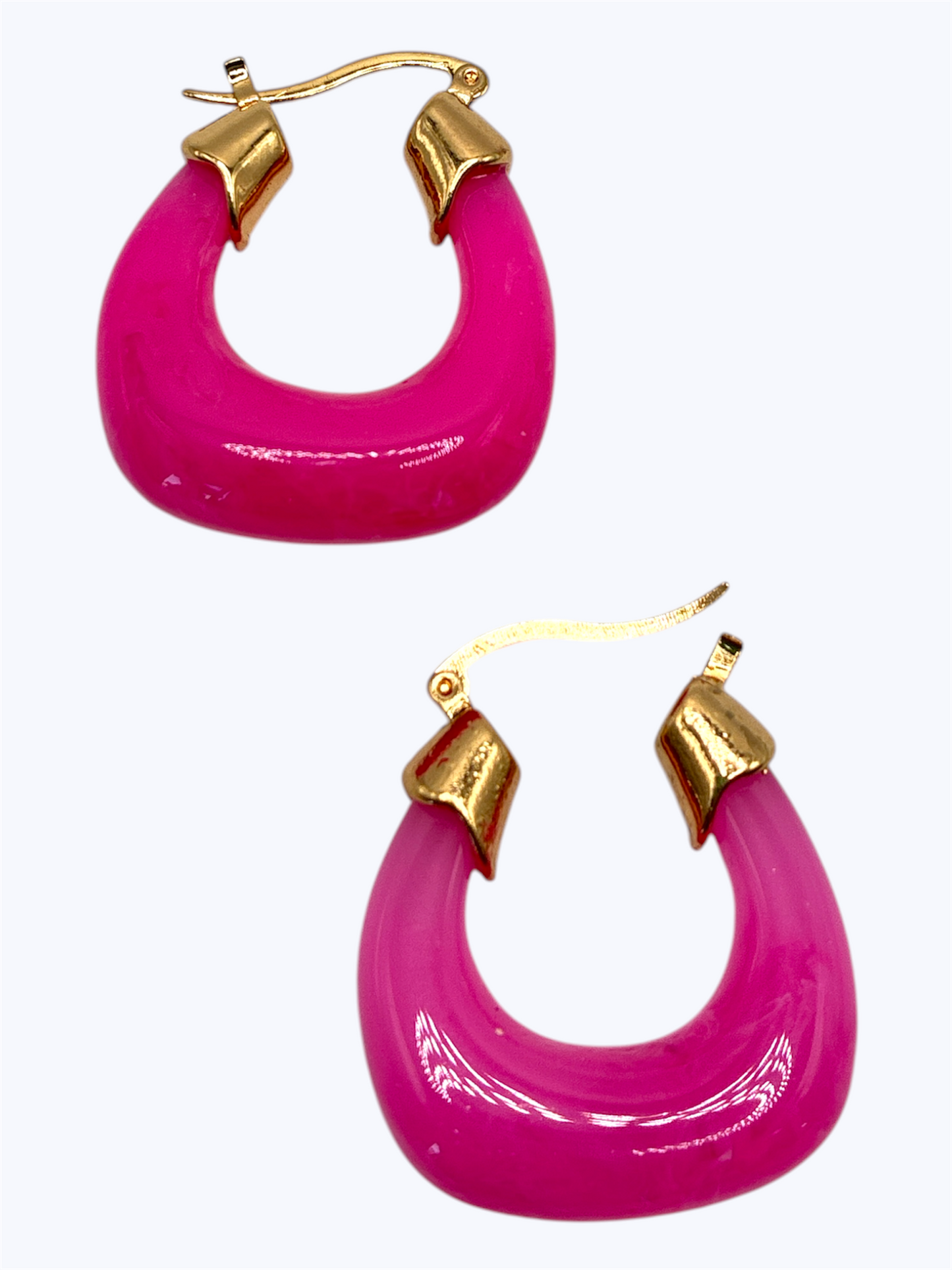 E2364 | Acrylic Hoop Earrings | ER2666