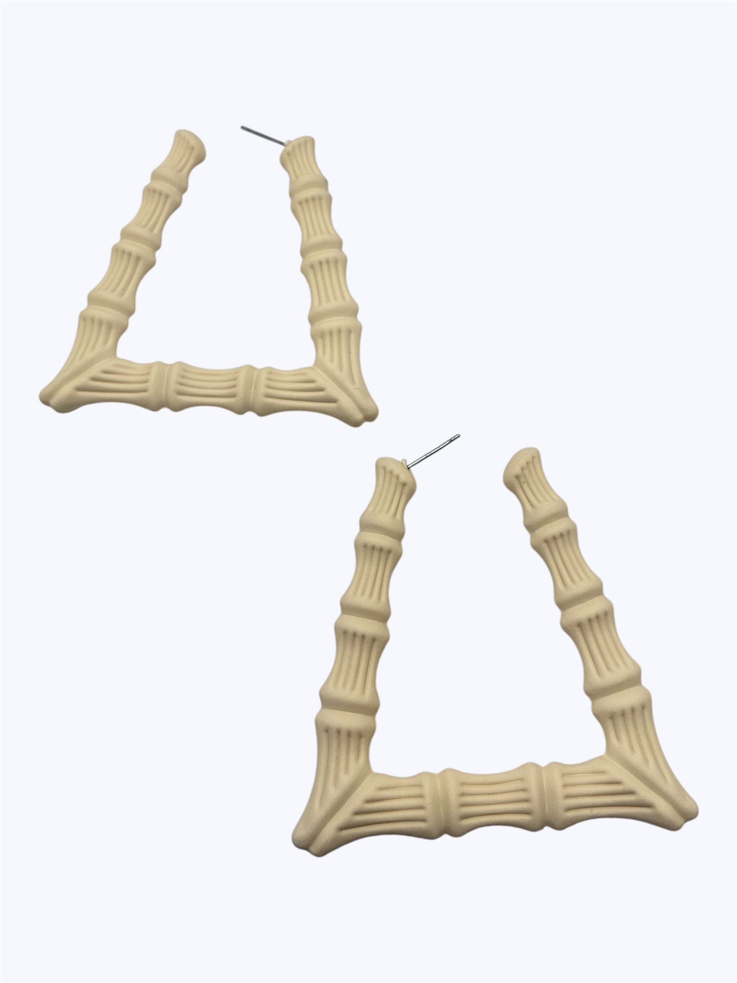 E1539 | Bamboo Hoop Earrings | KE3467