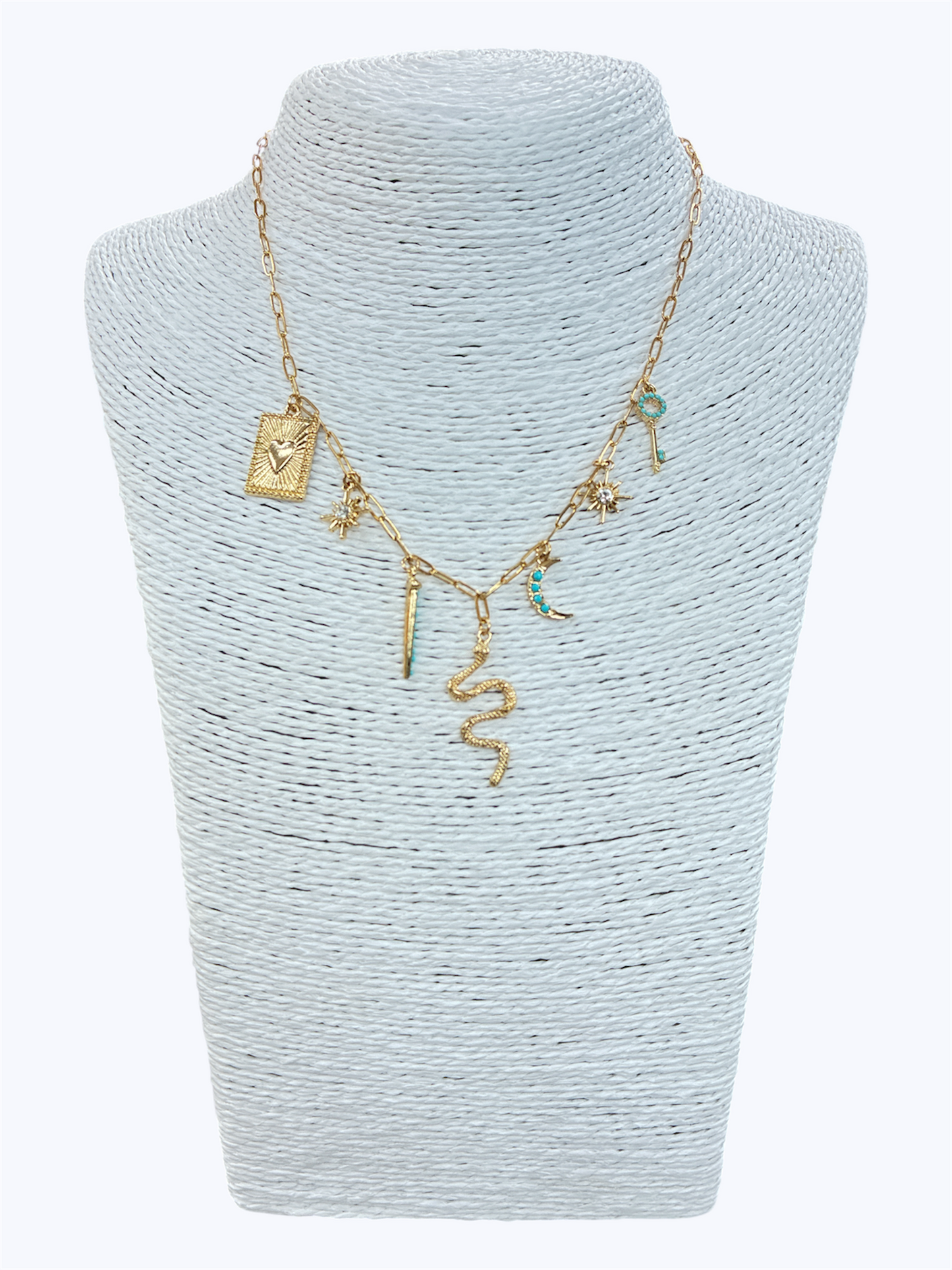 N0208| Charms Short Necklace| NC2567