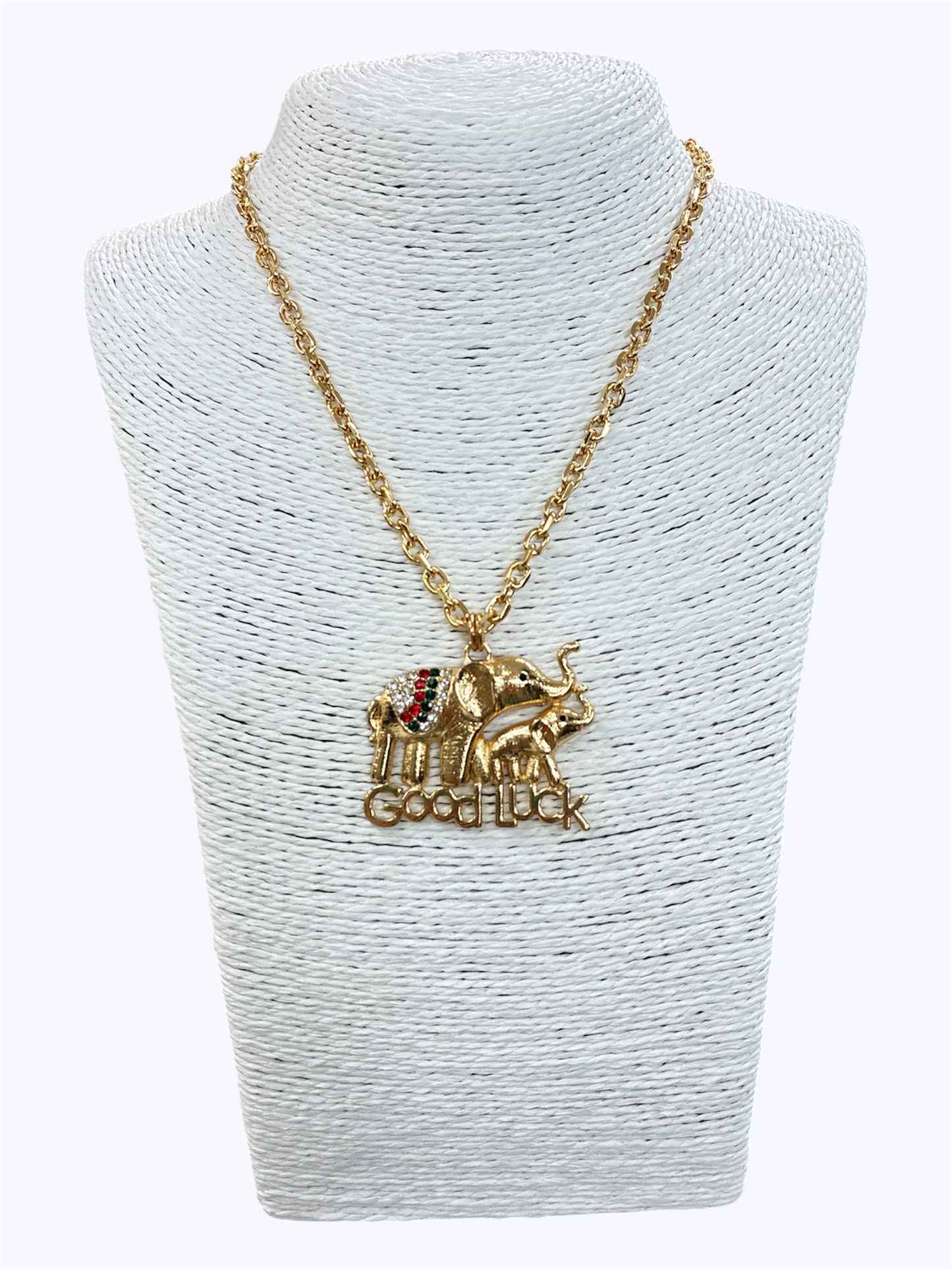 N0385| Elephant Design Pendant Necklace |YN3628