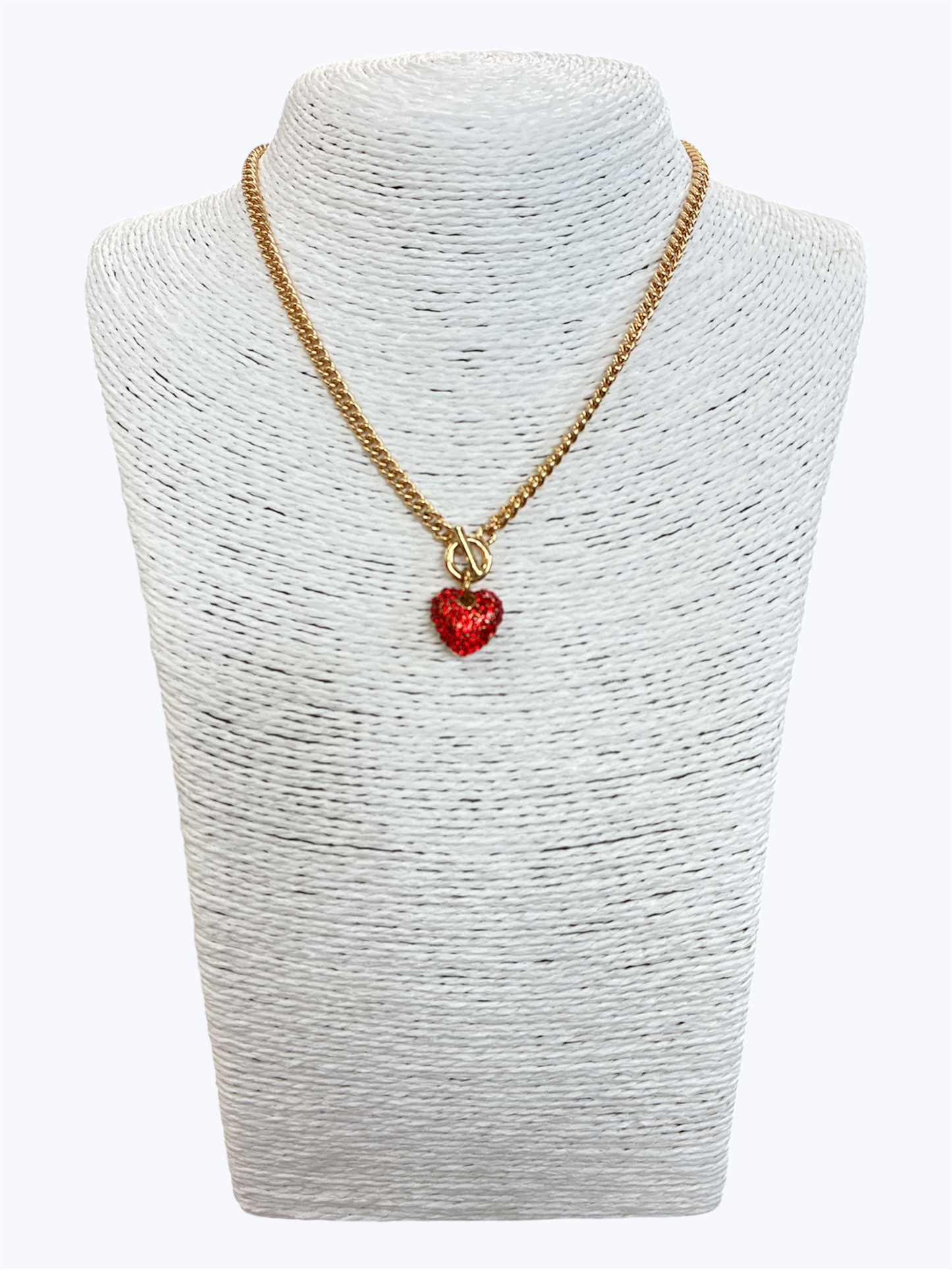 N0051 | Heart Charm Choker Necklace | YN2100