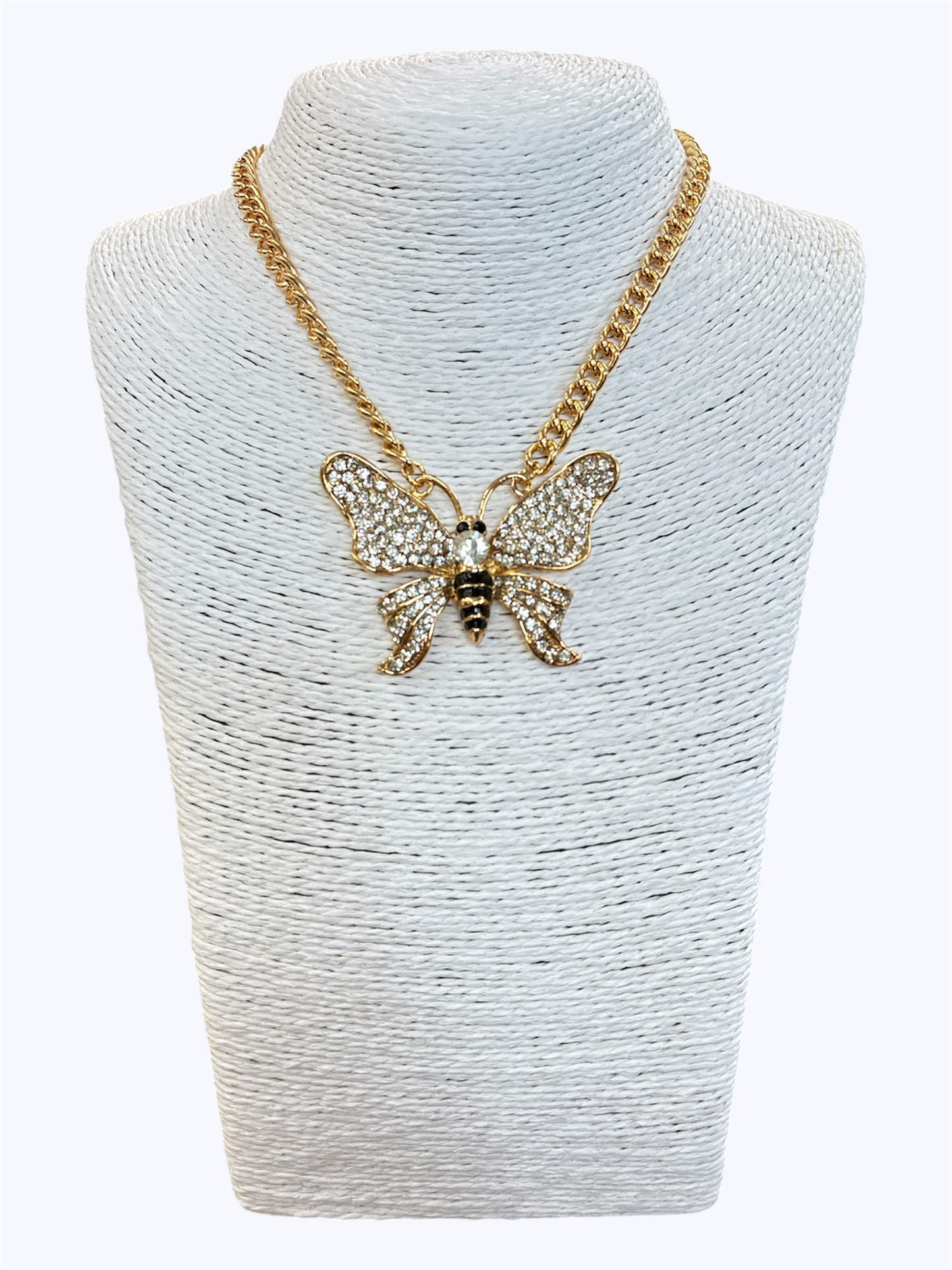 N0492| Butterfly Chain Necklace |YN3450