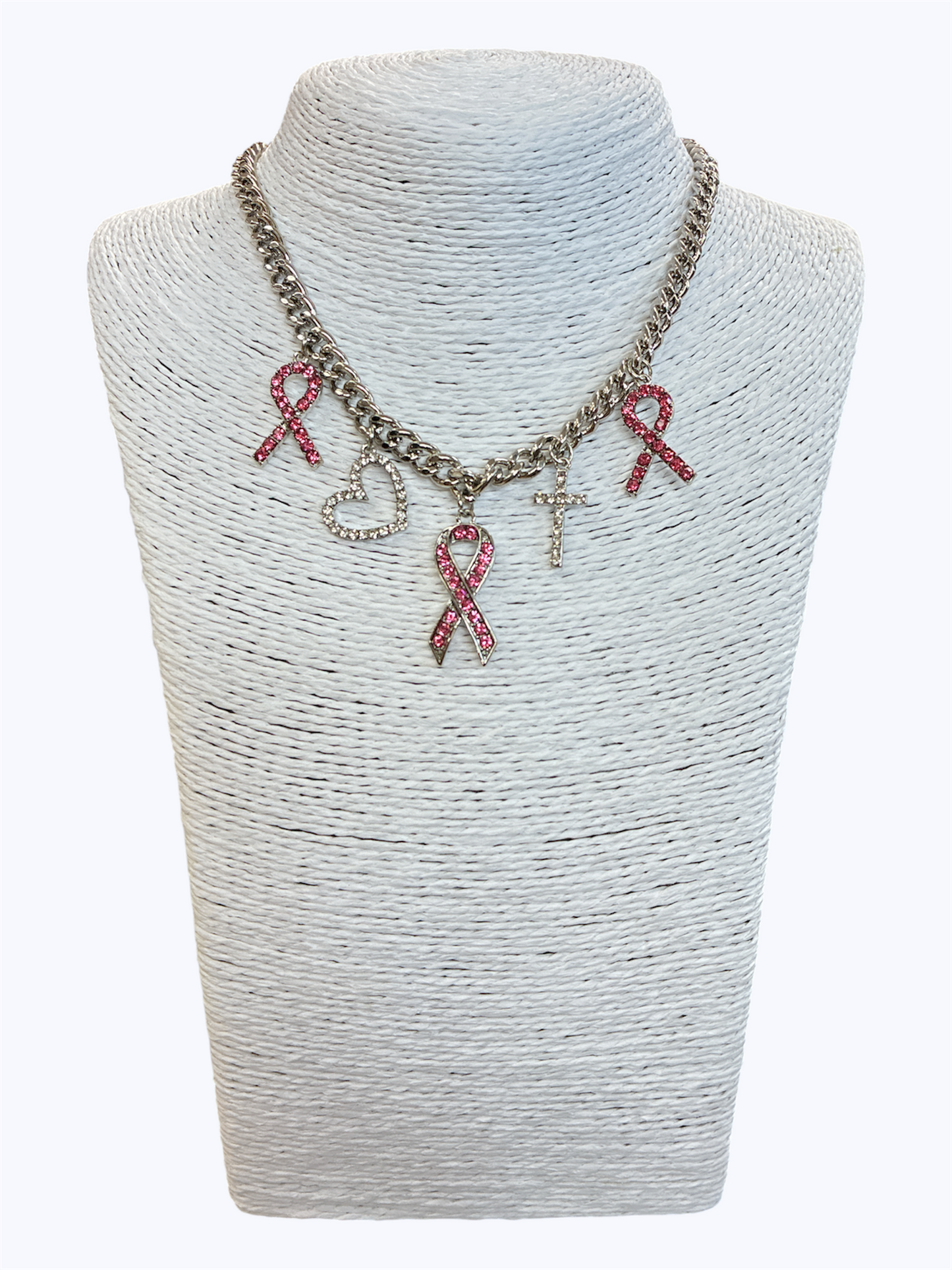 Ribbon Charms Necklace