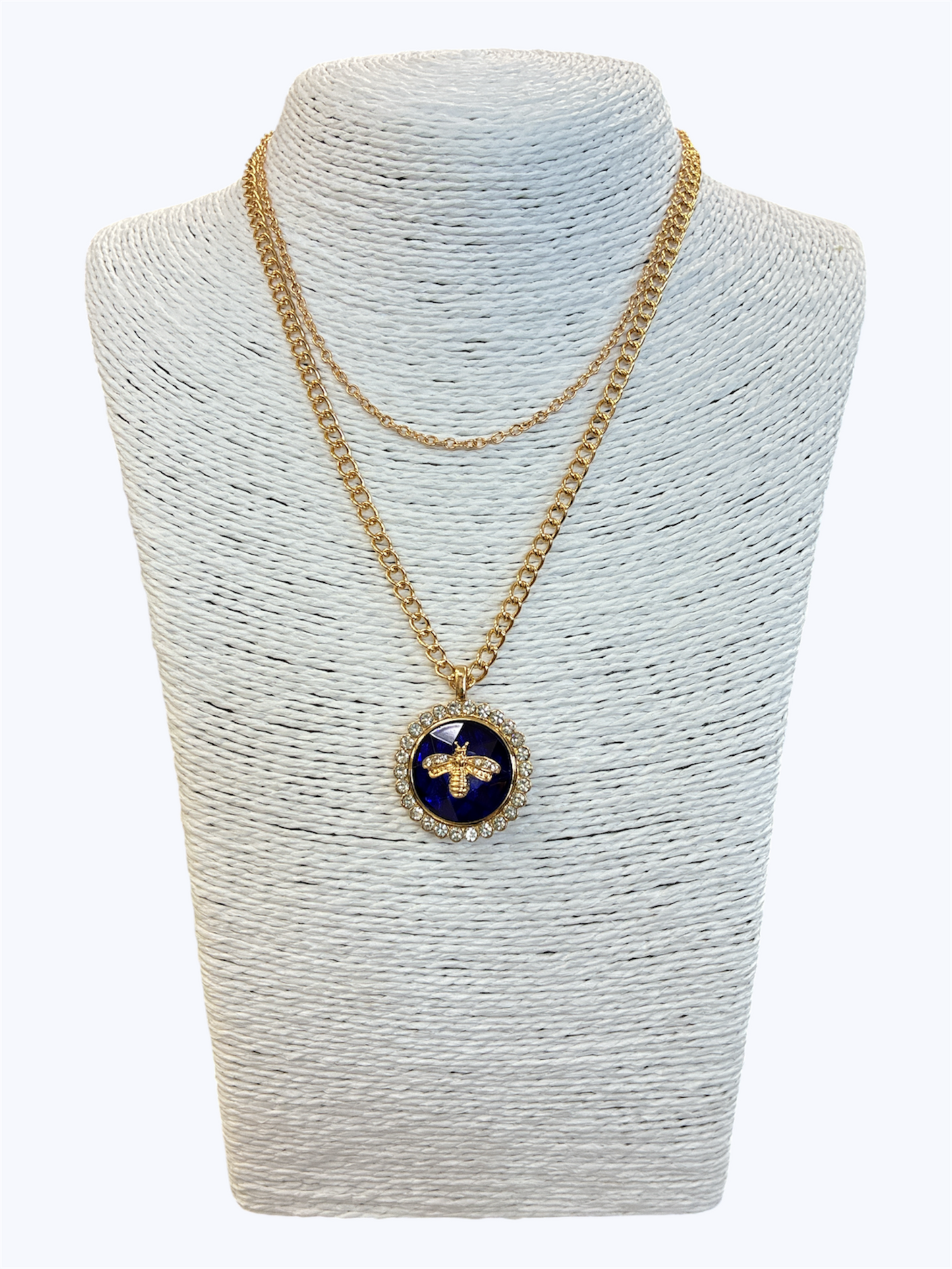 Layered Dragonfly Necklace