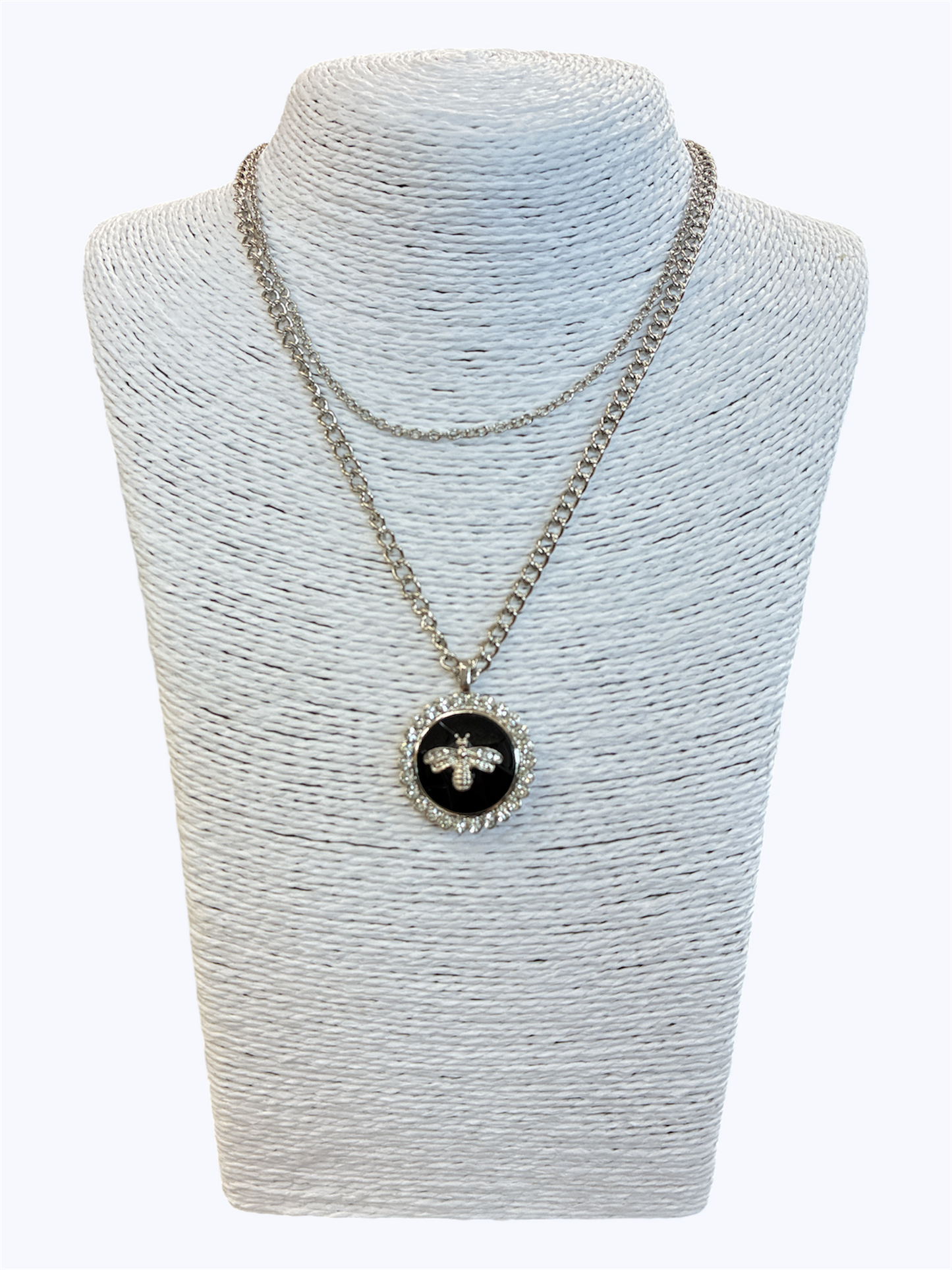Layered Dragonfly Necklace