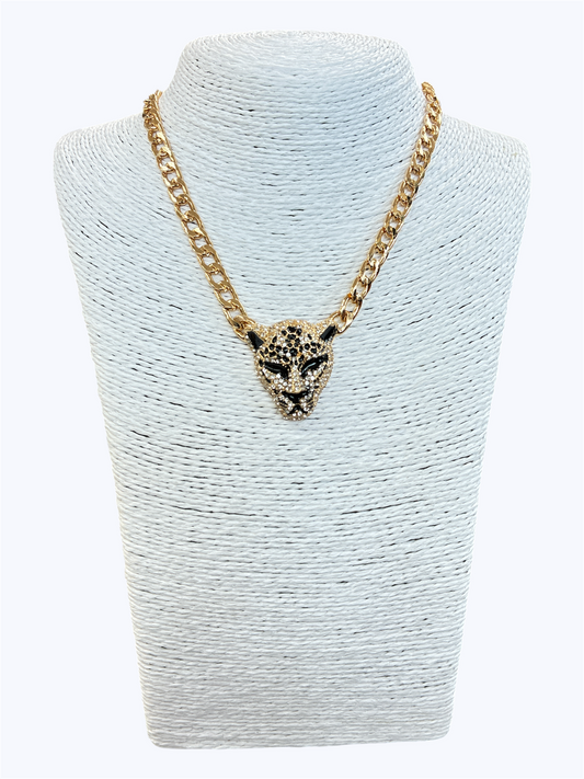 N0645| Leopard  Pendant Necklace|KS5204