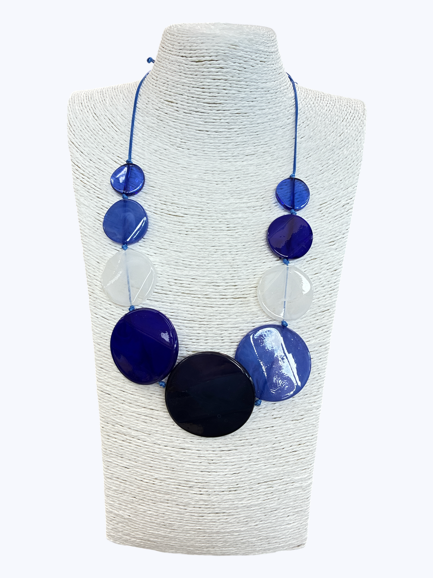 N5198 | Modern Acrylic Disc Necklace | NK26163