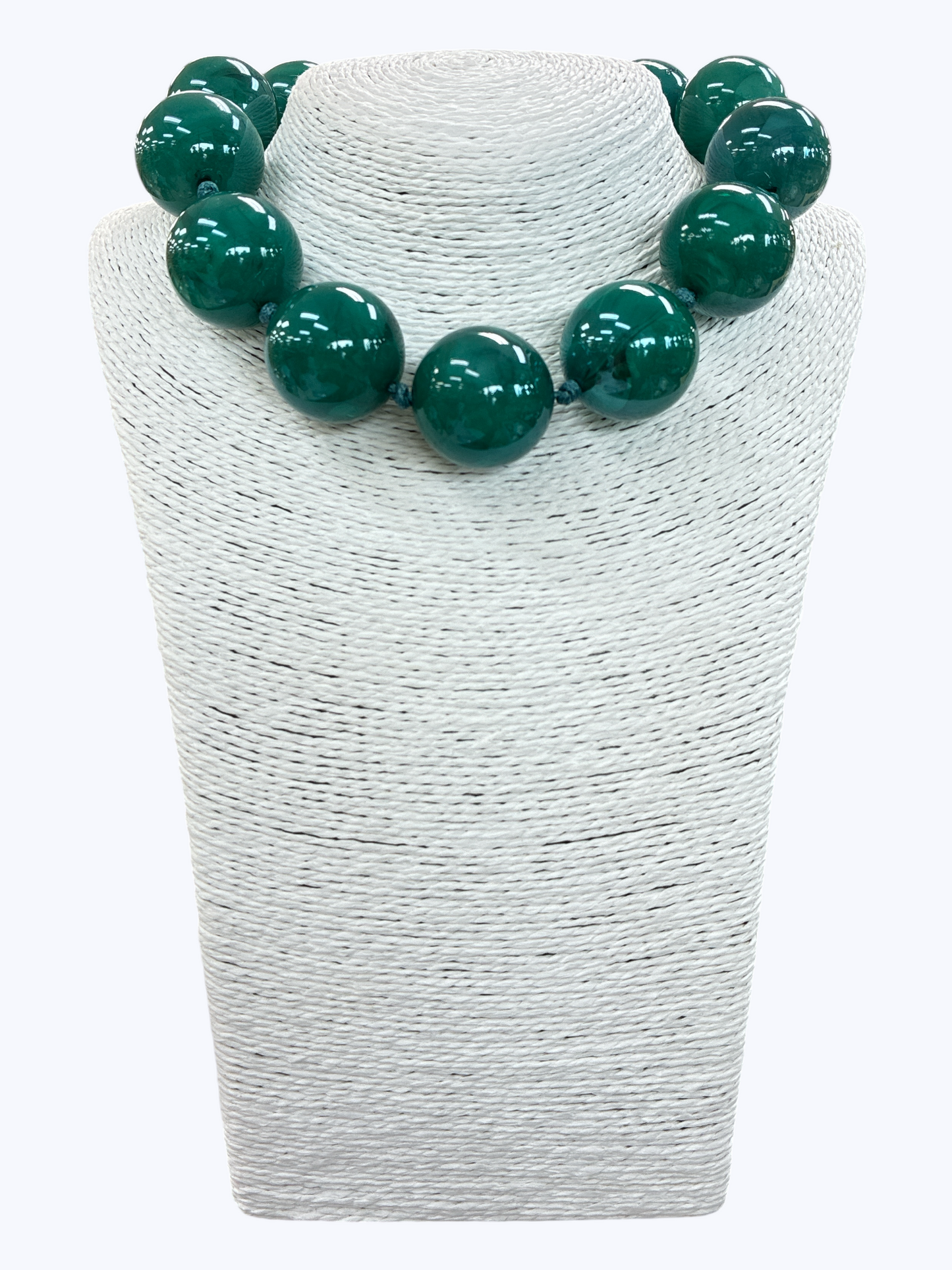 N5169 | Acrylic Chunky Beaded Ball Necklace | NK26142