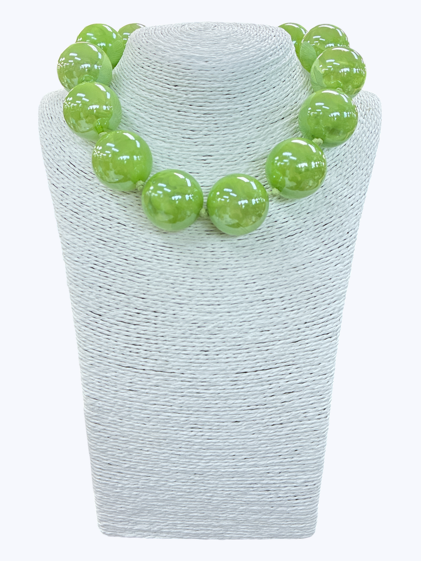 N5169 | Acrylic Chunky Beaded Ball Necklace | NK26142