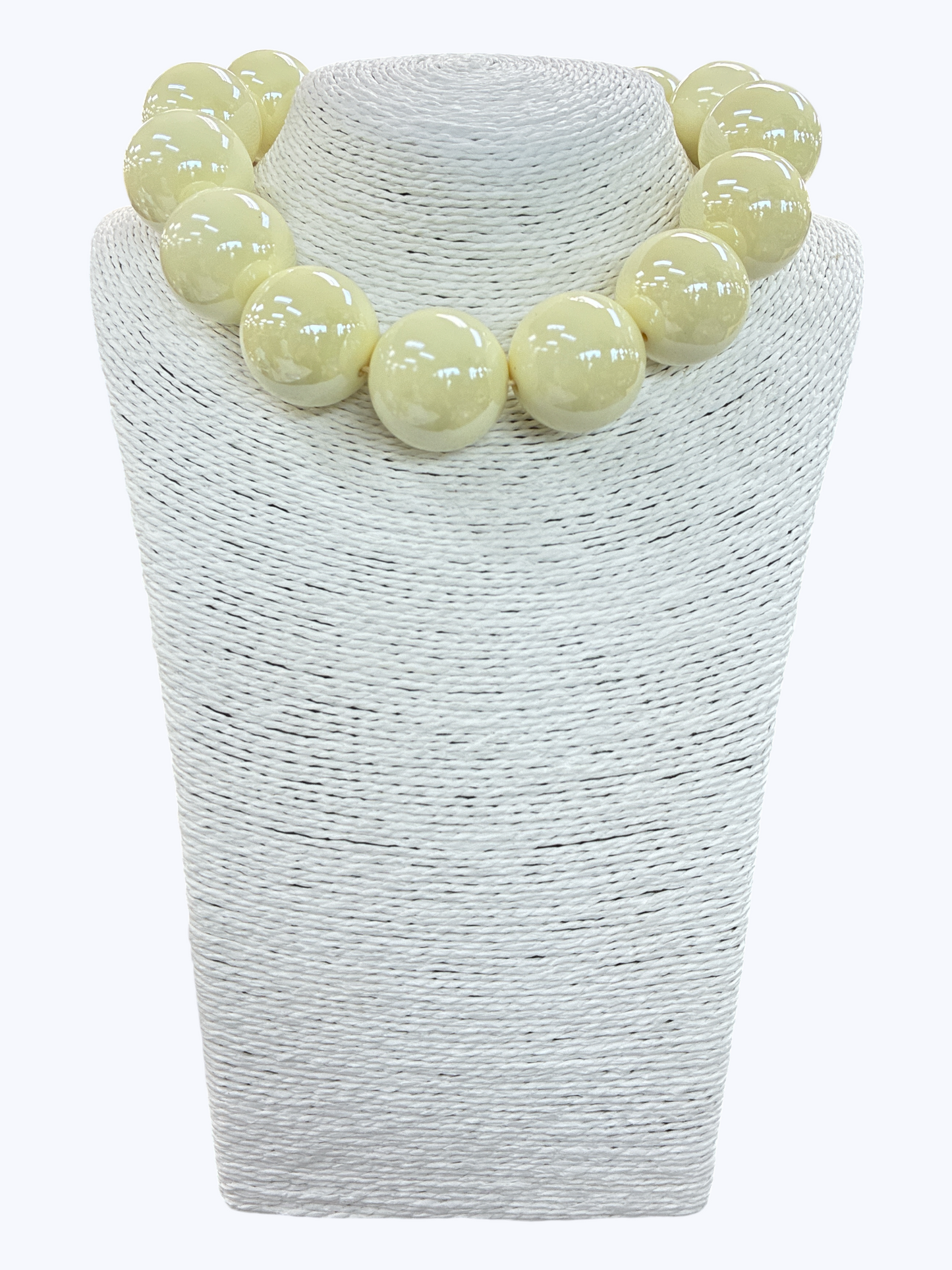N5169 | Acrylic Chunky Beaded Ball Necklace | NK26142