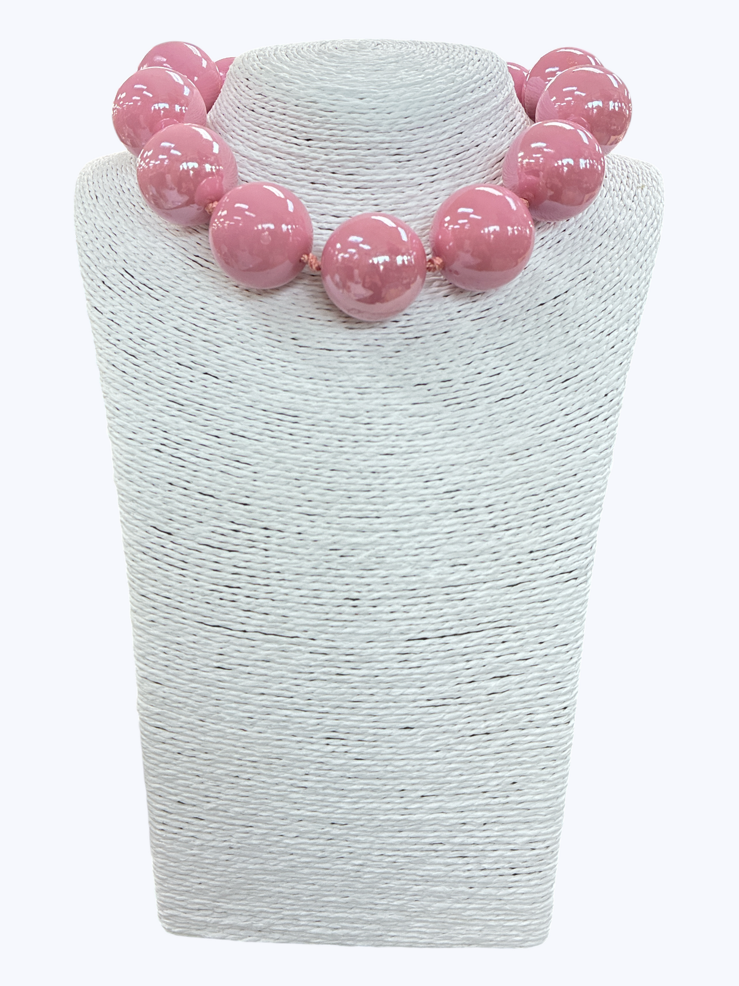 N5169 | Acrylic Chunky Beaded Ball Necklace | NK26142