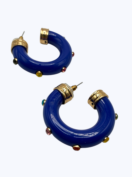 E2443 | Chunky Hoop Earrings | ER26136