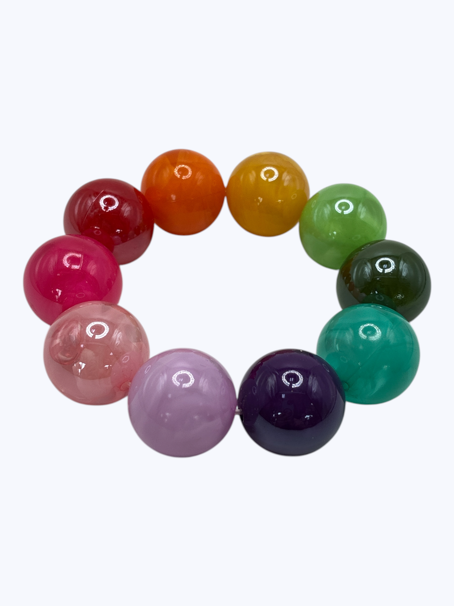 B0508 | Modern Holographic Ball Bracelet | BR26163