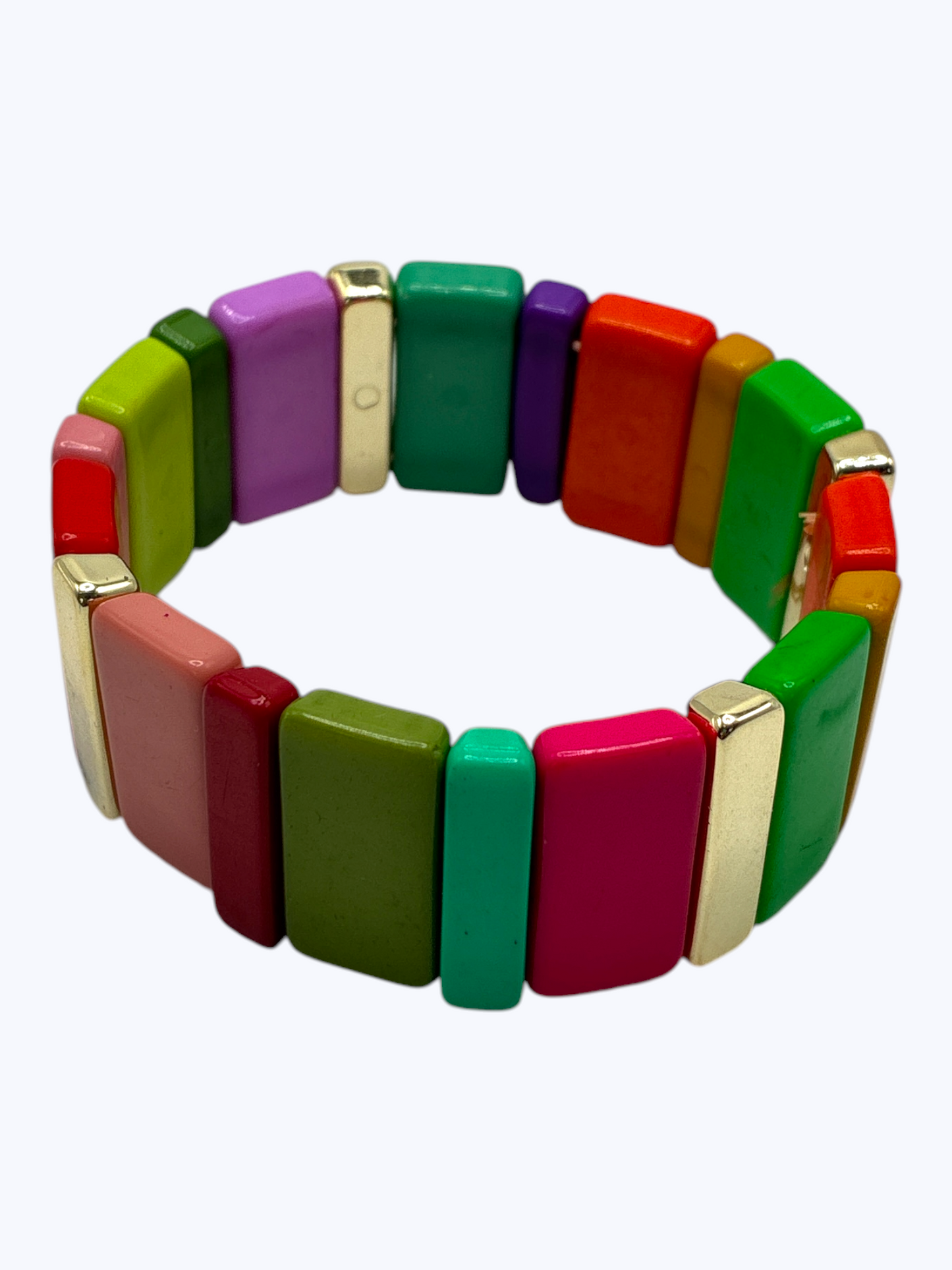 B0511 | Neon Acrylic Stretch Bracelet | BR26166